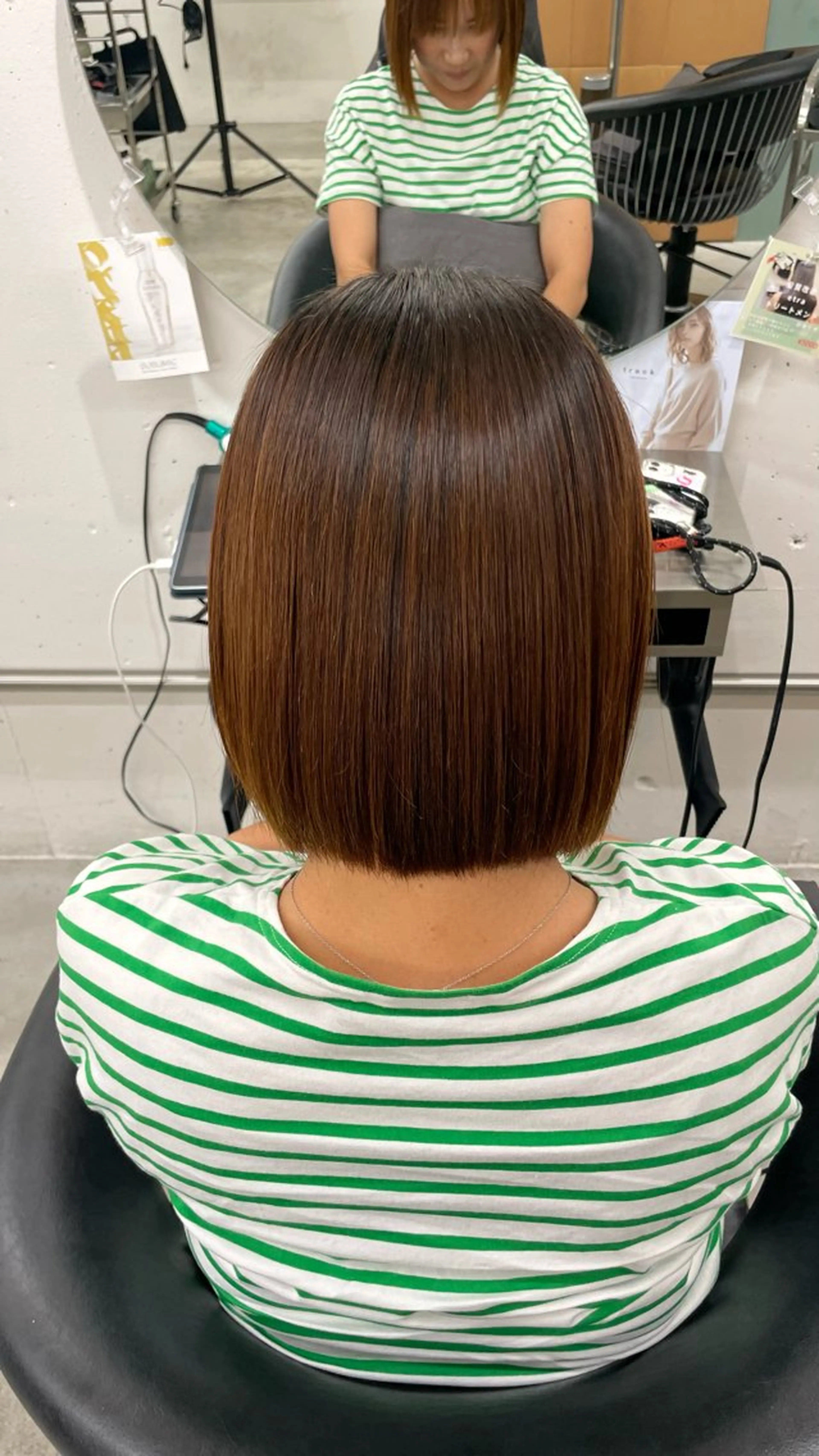 パーマ 長畑 雨里のヘアスタイル
