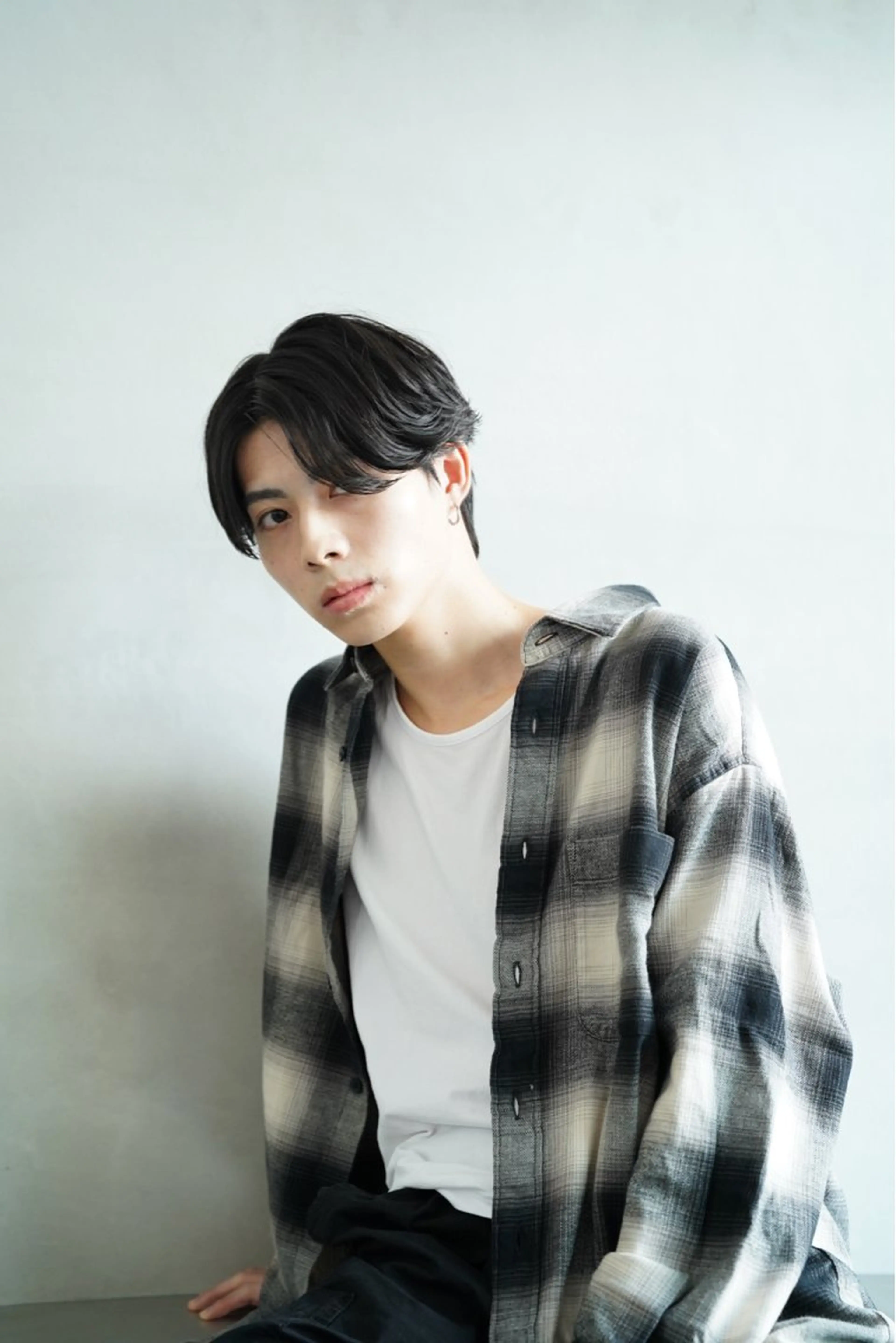 パーマ メンズ カット パーマ トリートメント 当日予約⭕️ fifth渋谷太田のヘアスタイル