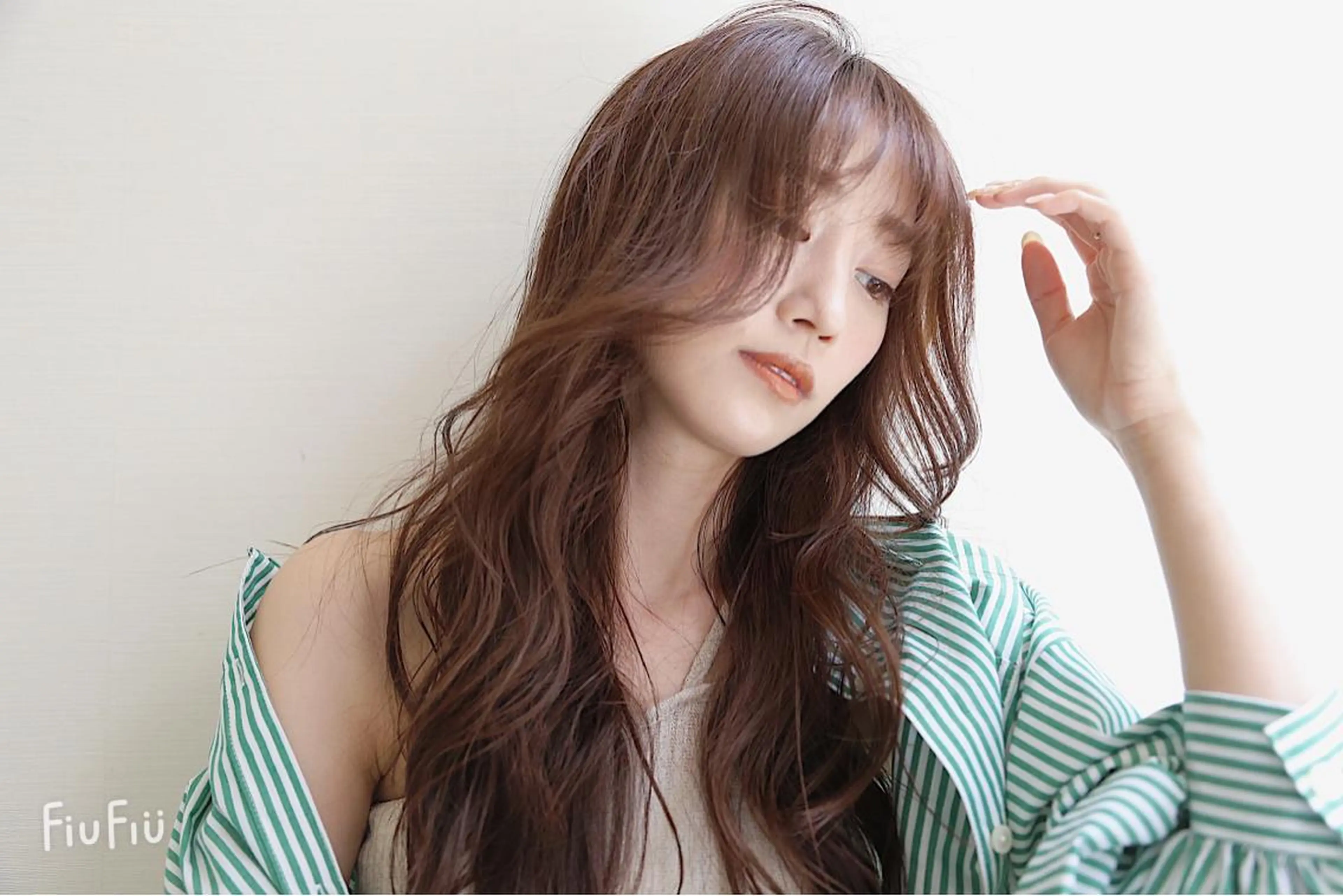 セミロング カラー ✨ダメージを感じない 美髪ヘア✨　野口春貴のヘアスタイル