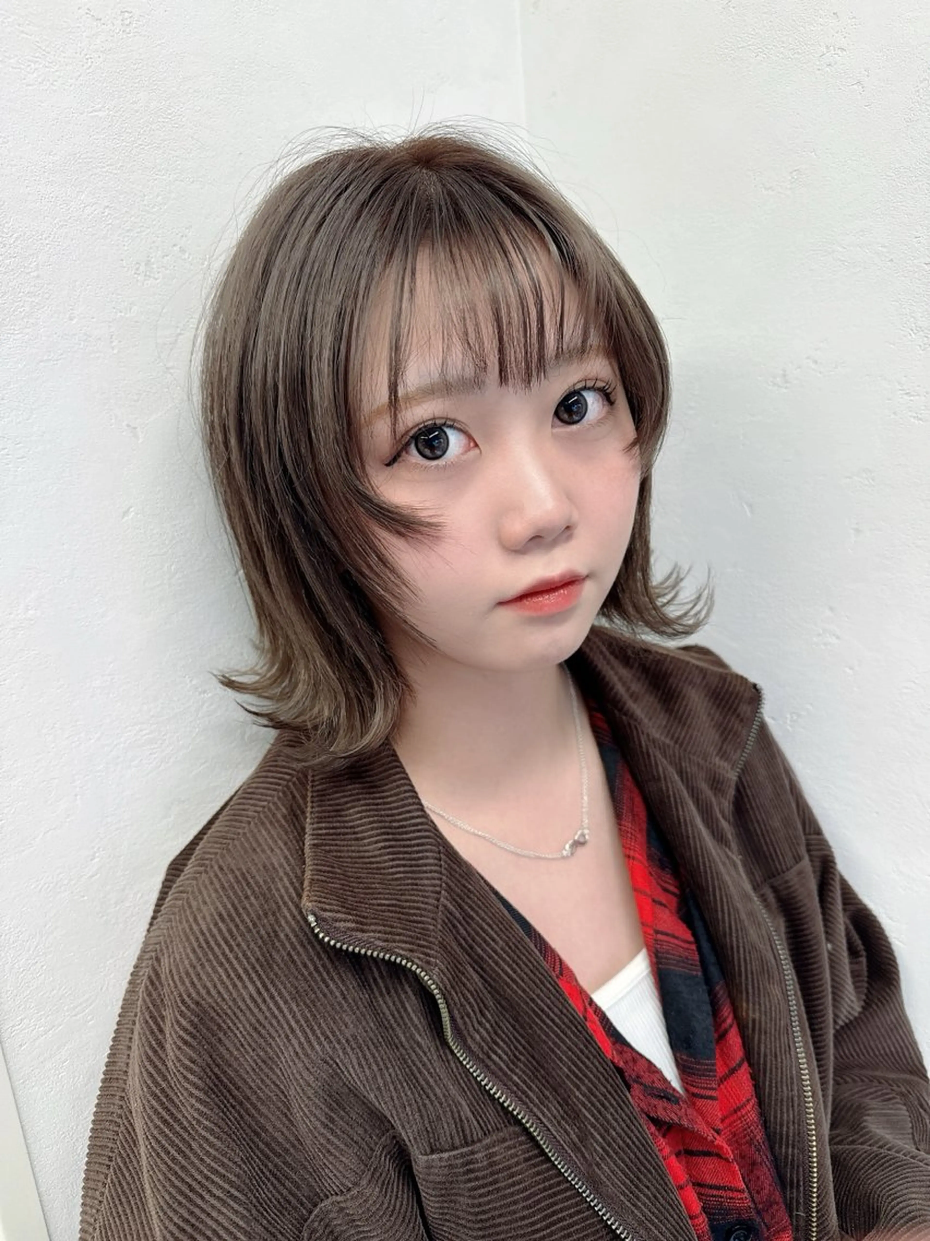 ミディアム 汐見 悠佑のヘアスタイル
