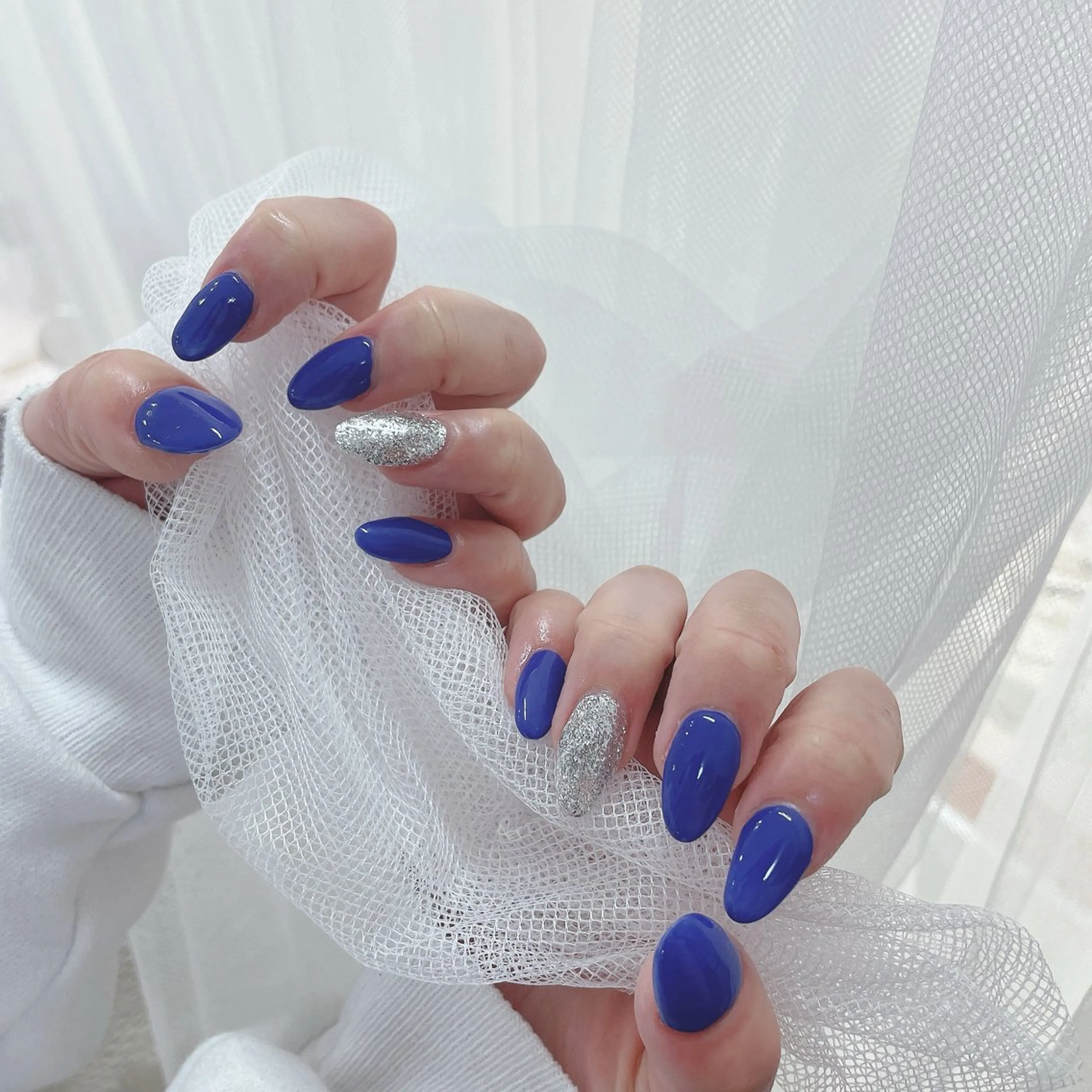 ネイル ワンカラーネイル スカルプネイル Salon de Navi所属・🎀向田 優花🎀のネイルデザイン
