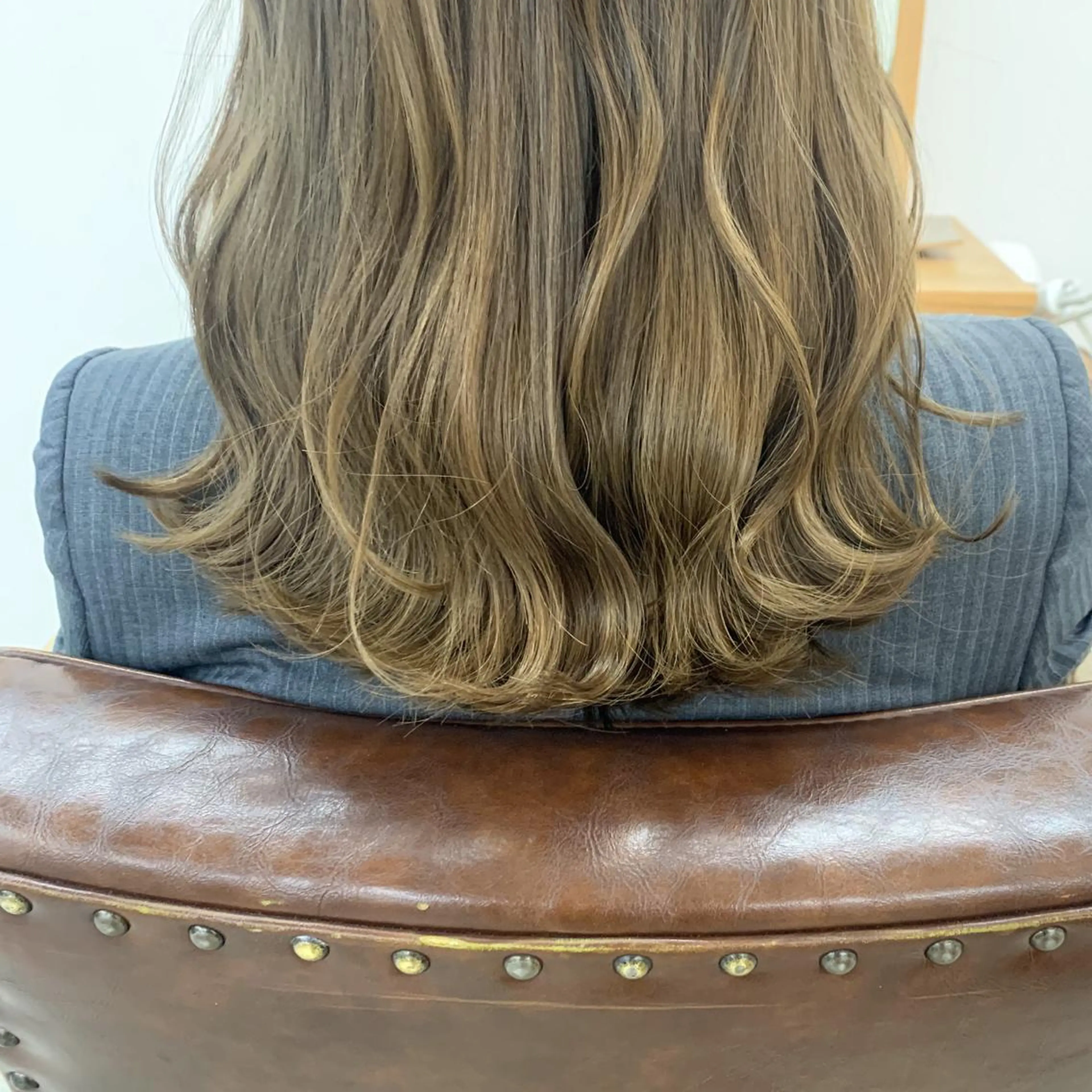 セミロング カラー cirrus🕊 韓国ヘア♡山縣あかりのヘアスタイル