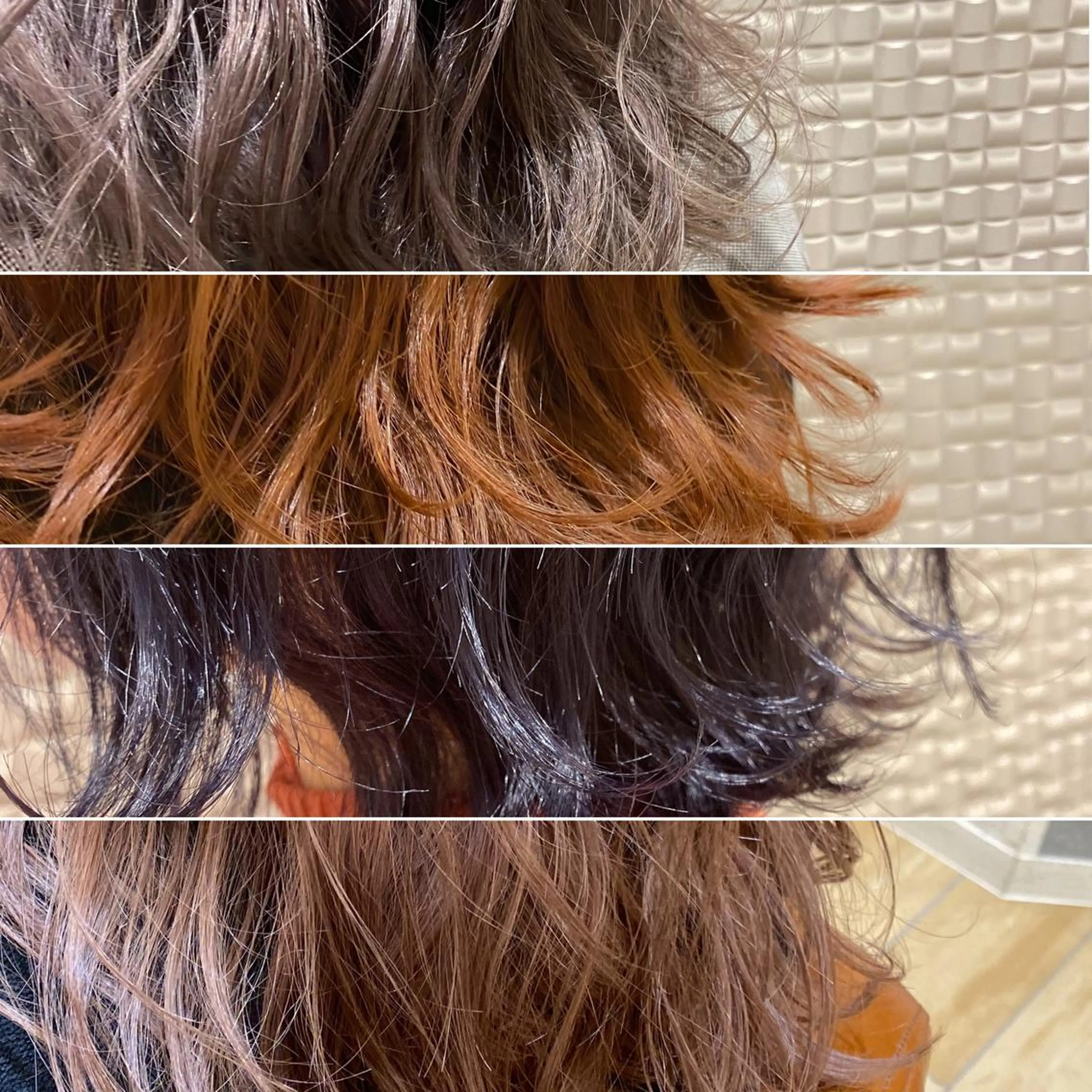 ミディアム 新宿スペインカール ヨモギダのヘアスタイル