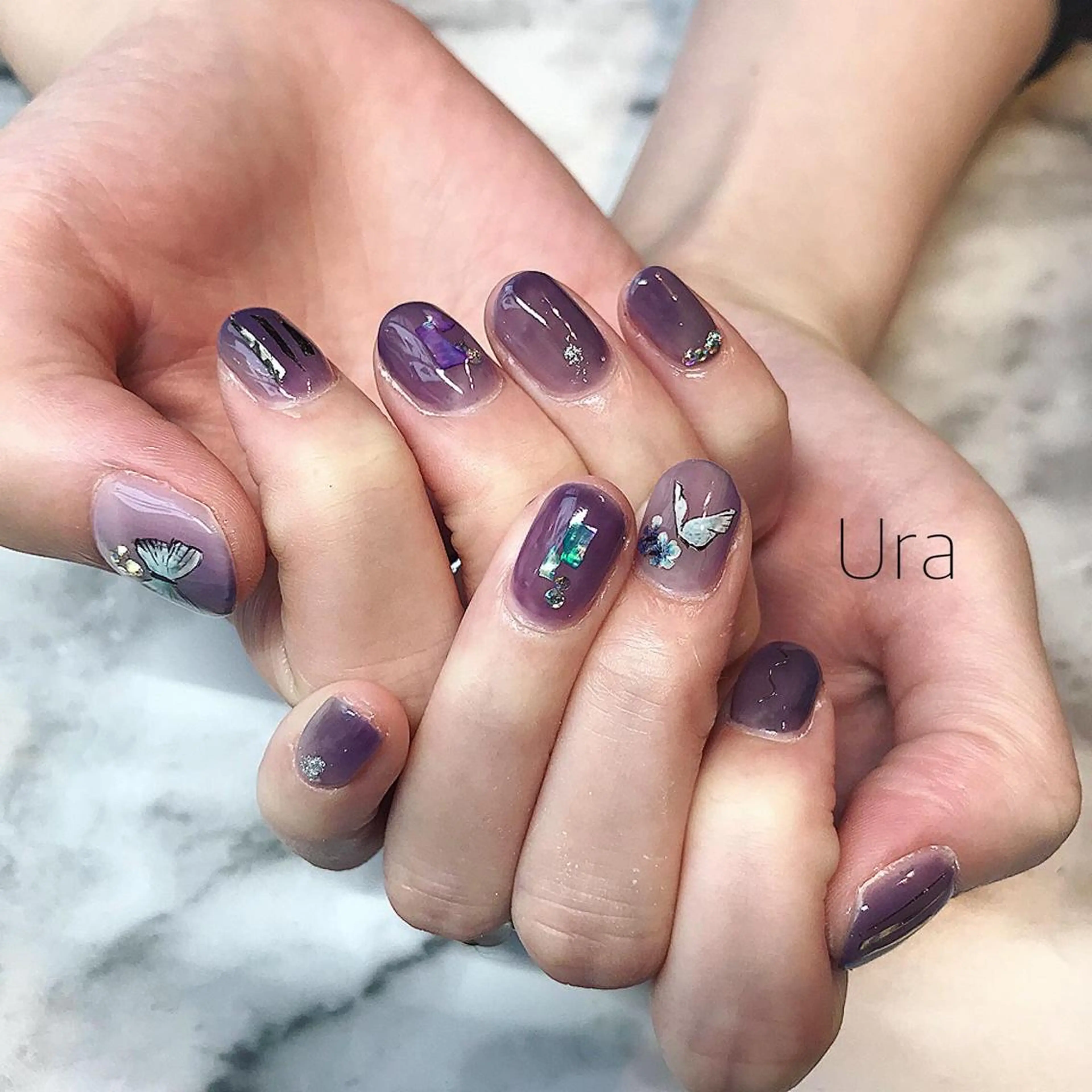 ネイル ハンドネイル UrakoNail 《nail》のネイルデザイン