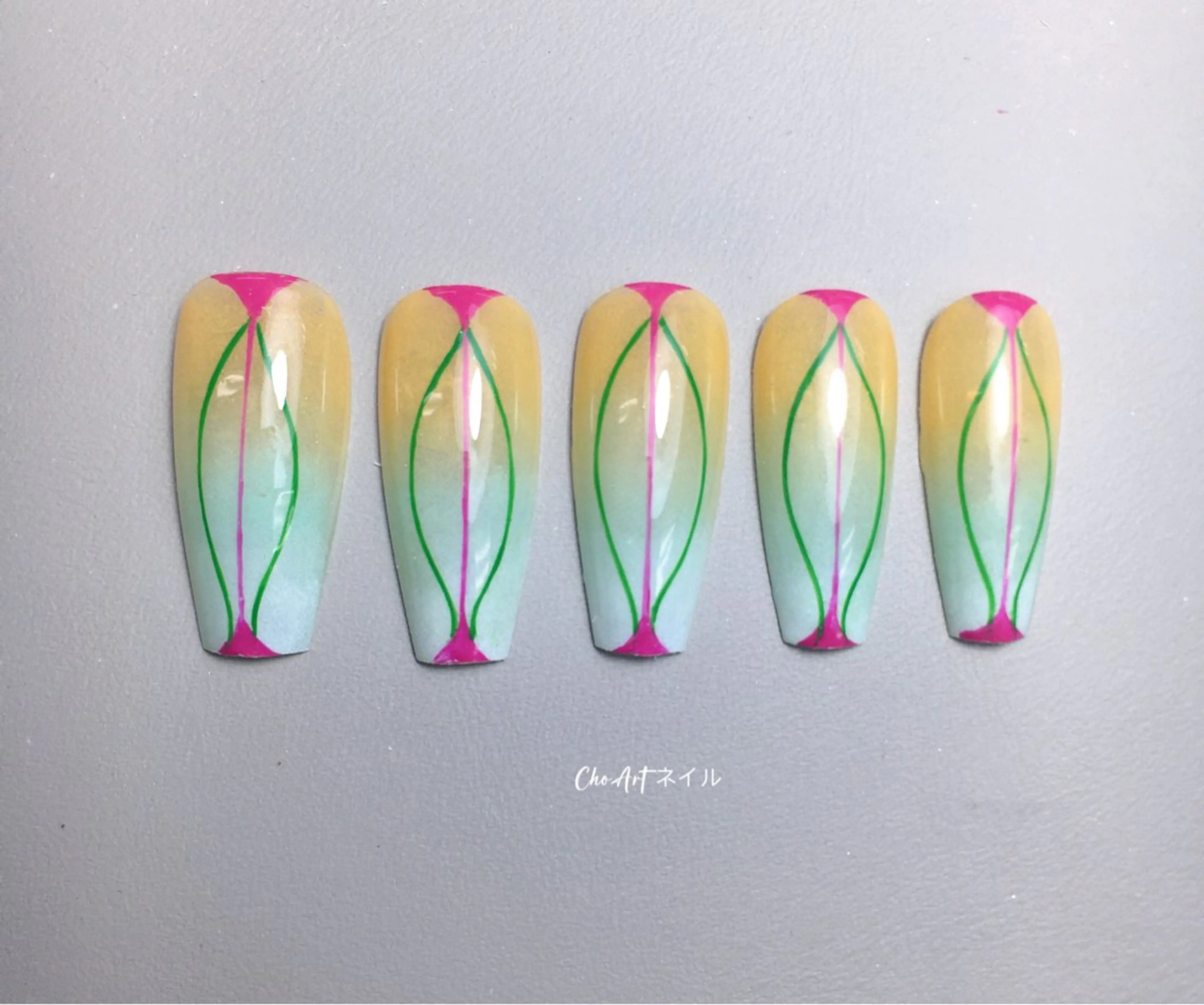 ネイル 夏ネイル Cho Artネイル所属・Cho Art ネイルのネイルデザイン