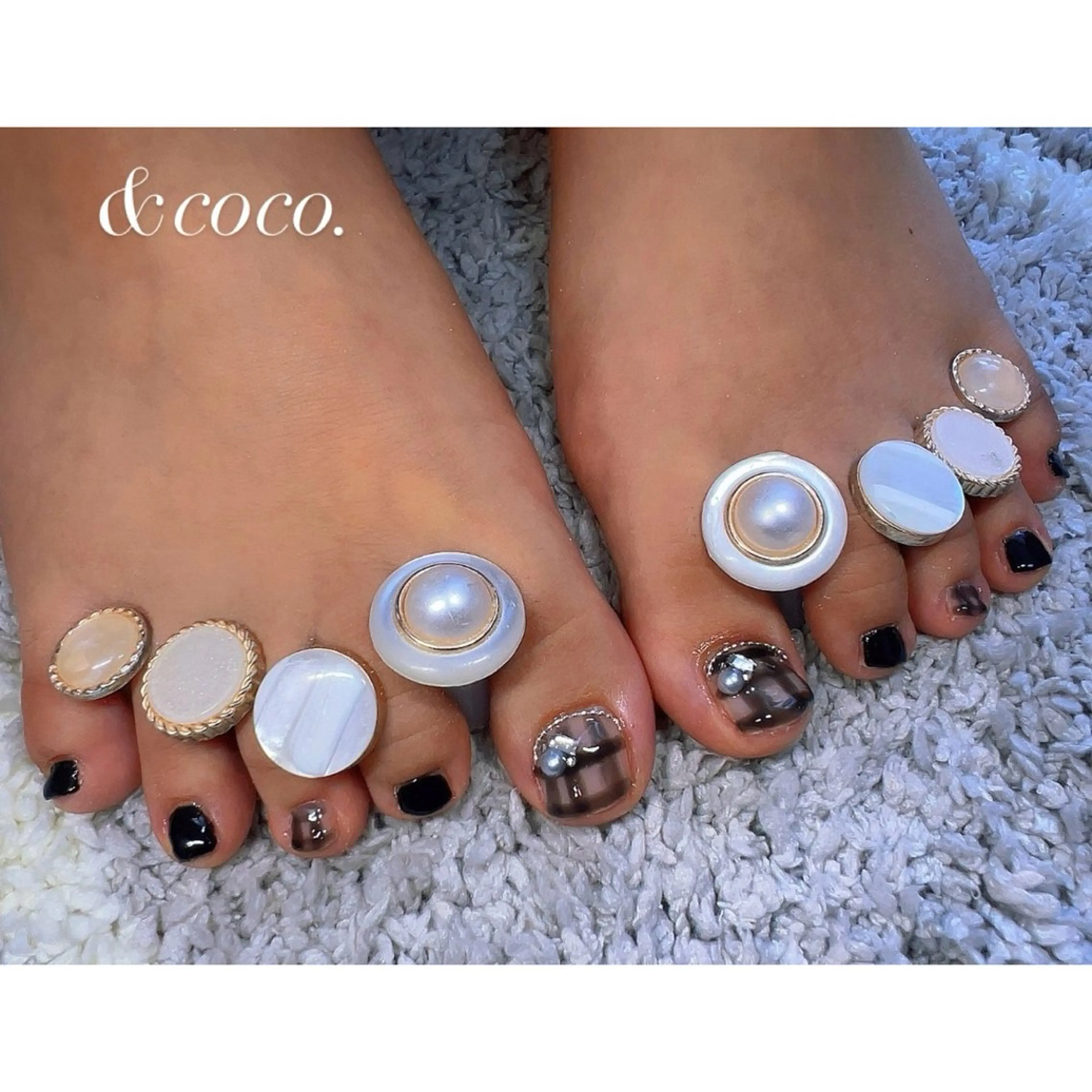 ネイル フットネイル ＆coco.所属・＆ coco.のネイルデザイン