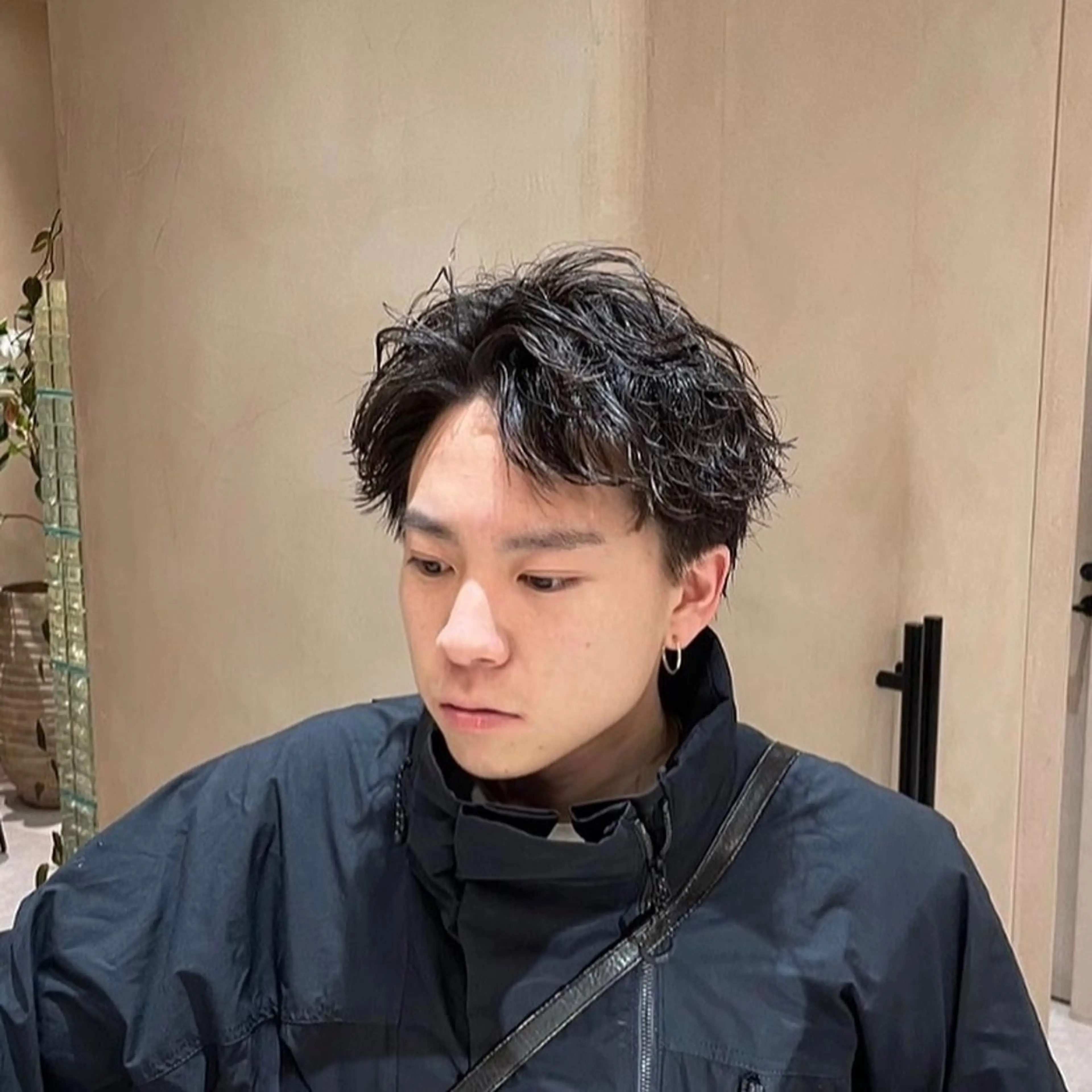 ショート パーマ メンズ メンズ特化美容師 🤍FUKAのヘアスタイル