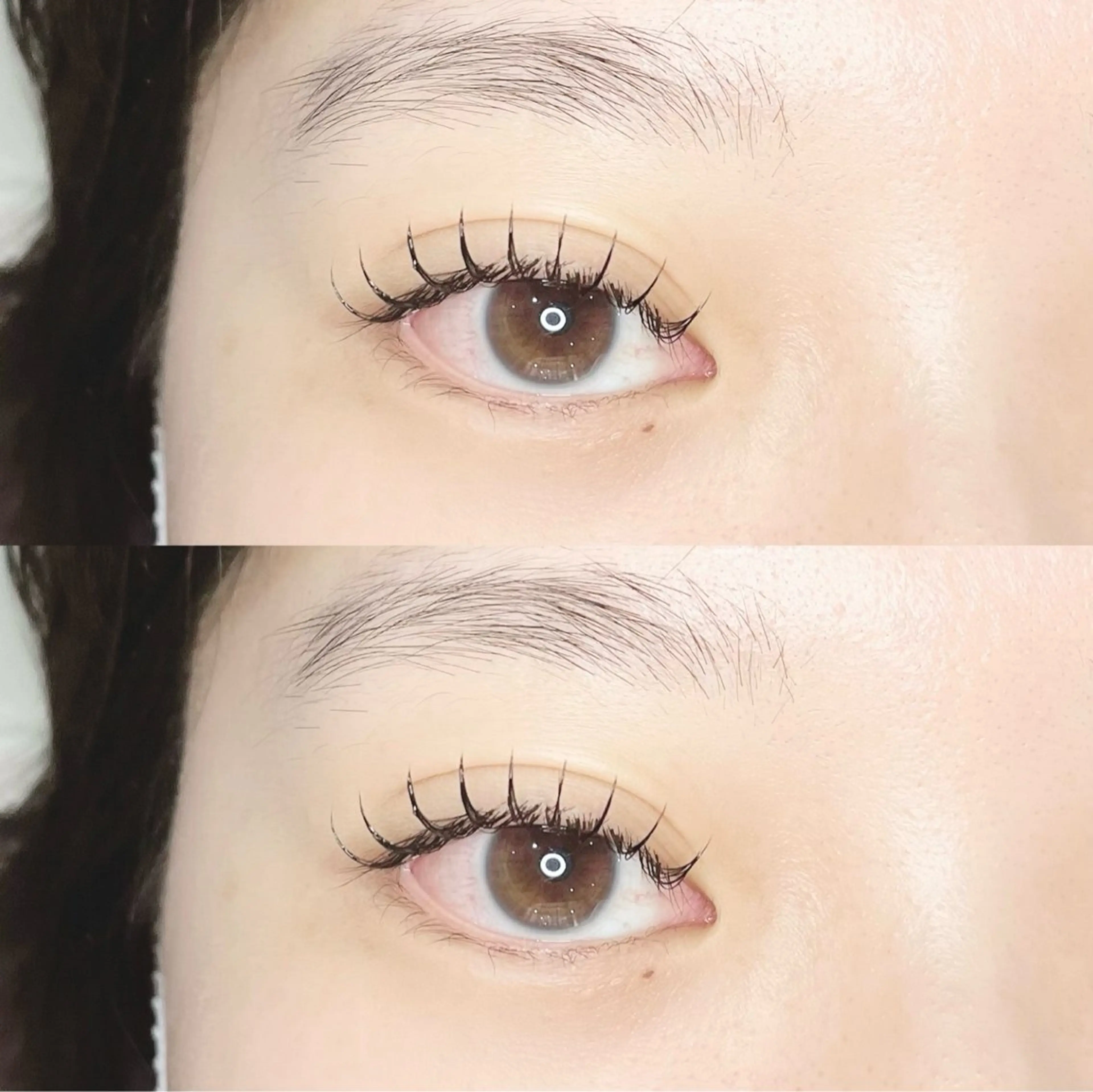 マツエク・マツパ フラットラッシュ 堀内 優衣💗パリジェンヌのマツエク・マツパデザイン