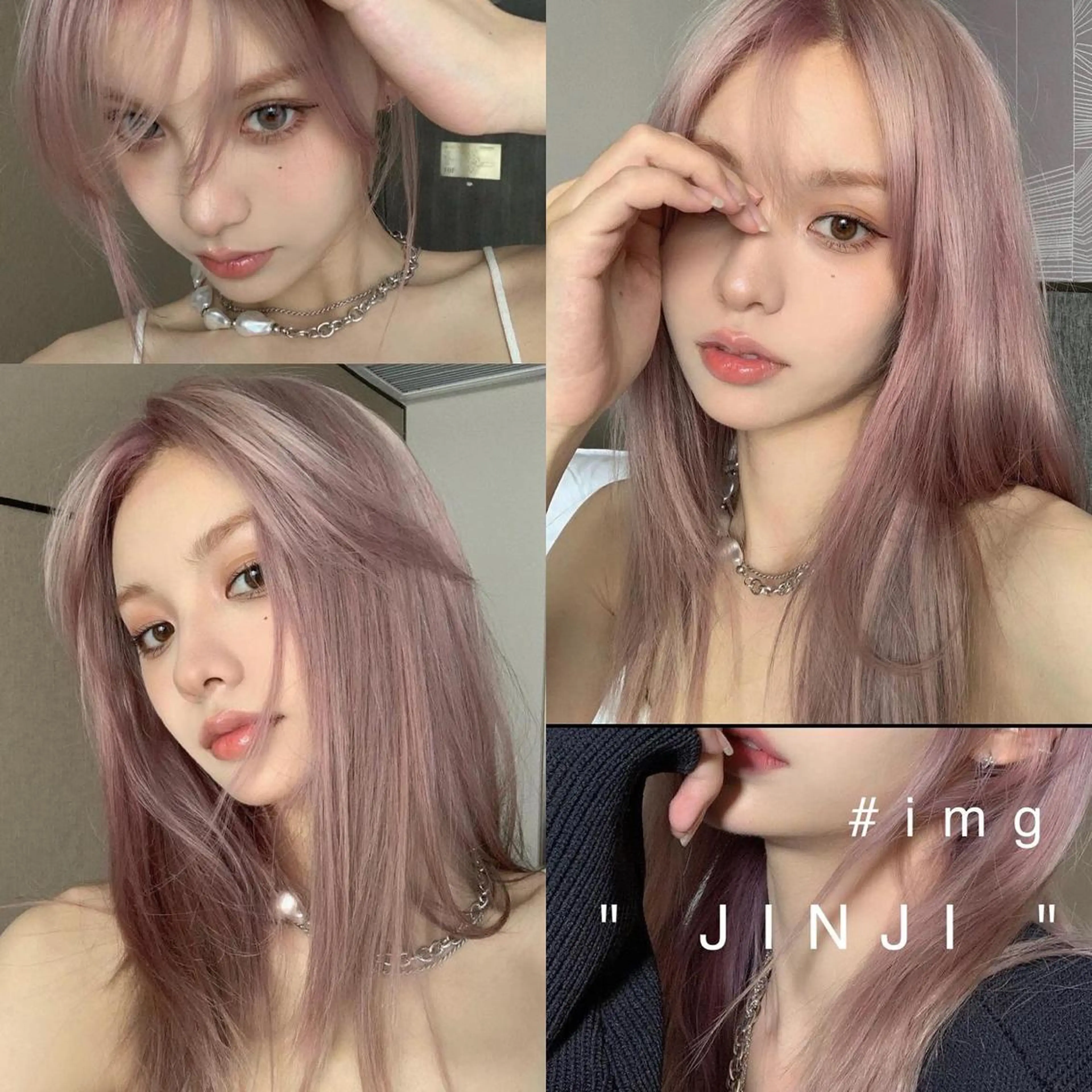 ミディアム ヘアカラー MAEDA 西金沢美容室のヘアスタイル