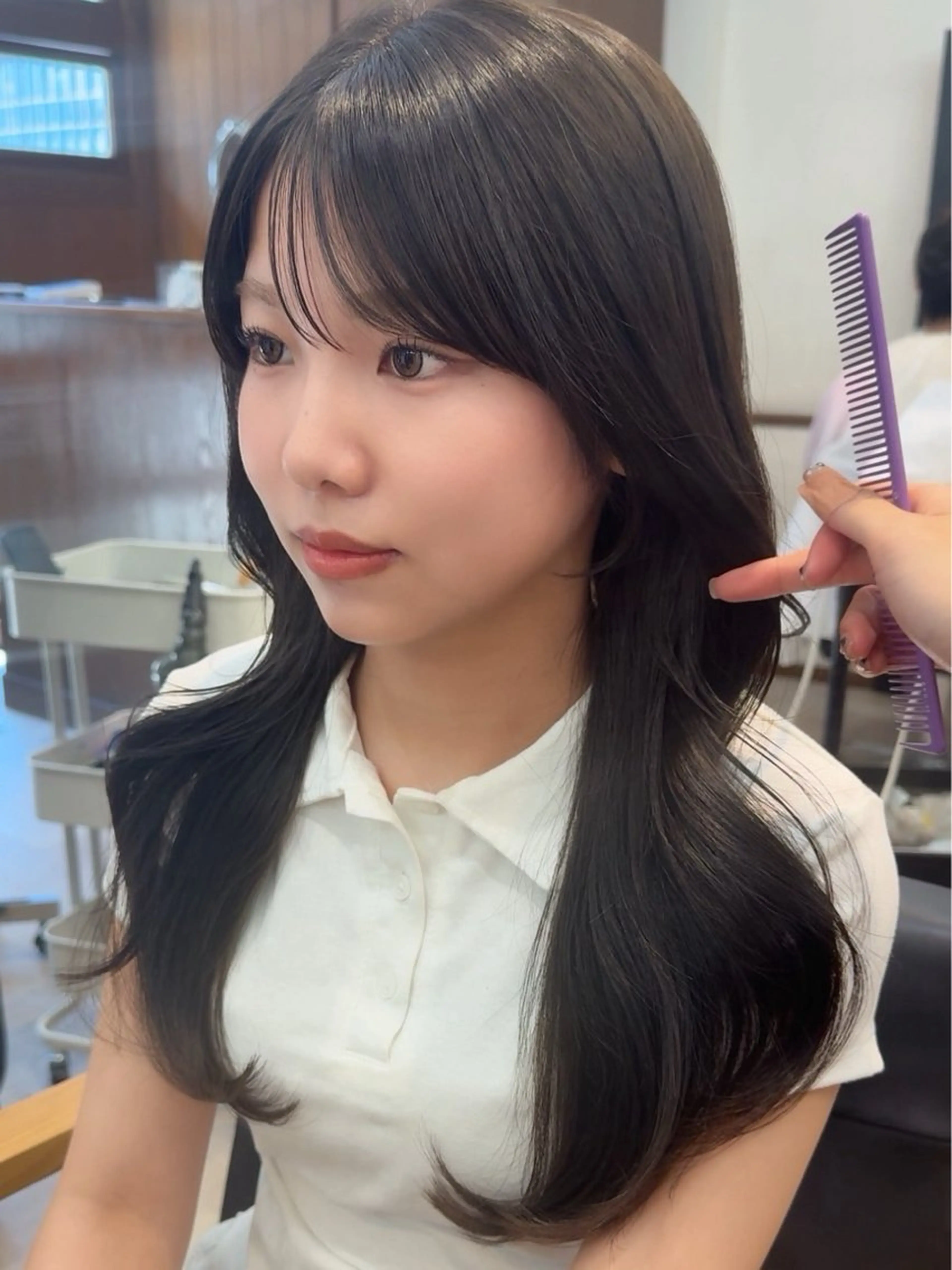 ミディアム VIEW NEO【 ビュー ネオ】所属・似合わせカット⌇ カラー⌇妃菜🎀のヘアスタイル