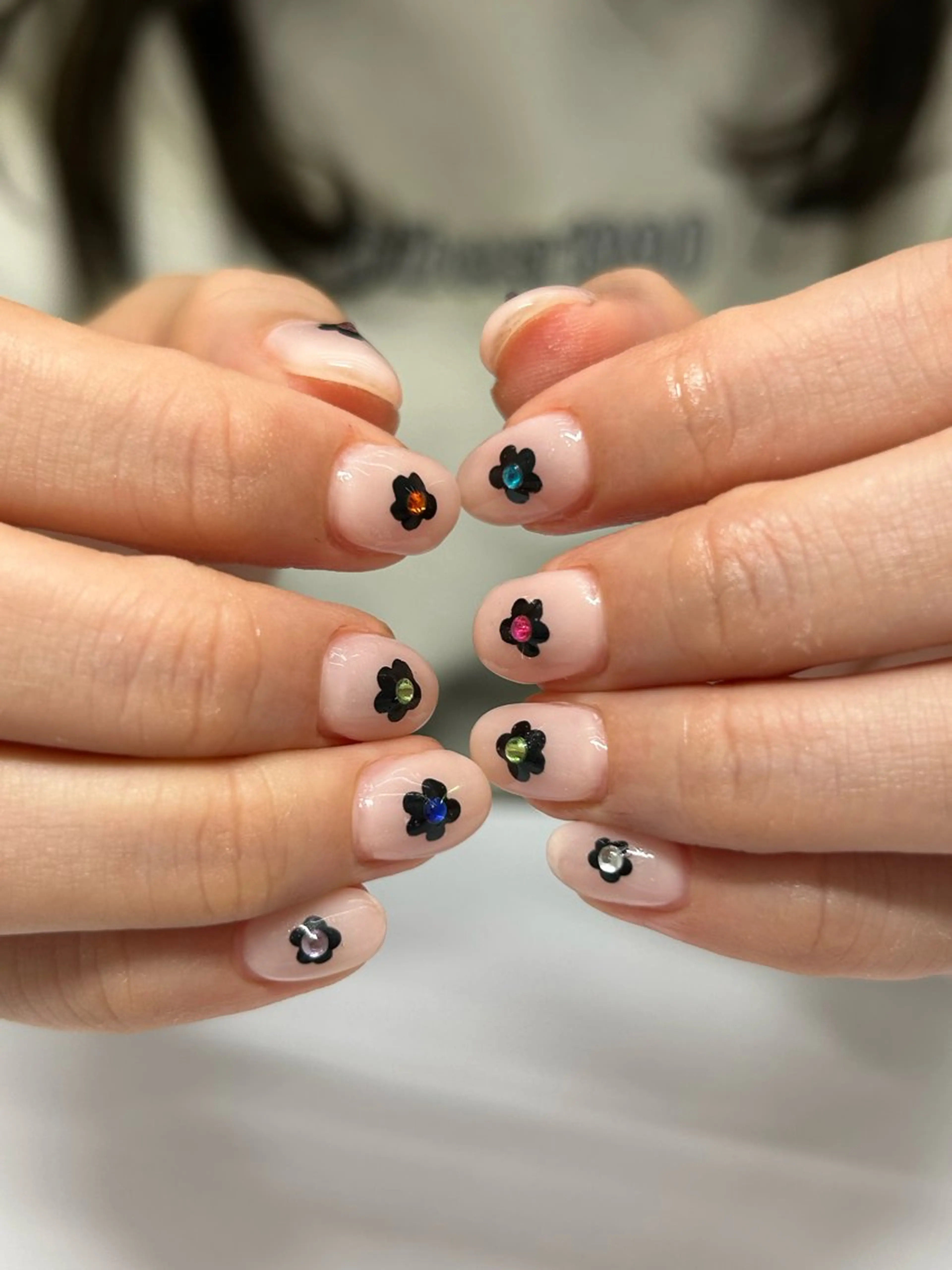 ネイル ハンドネイル プライベートネイルサロンone nail所属・one nail 【カラフル/個性派】のネイルデザイン