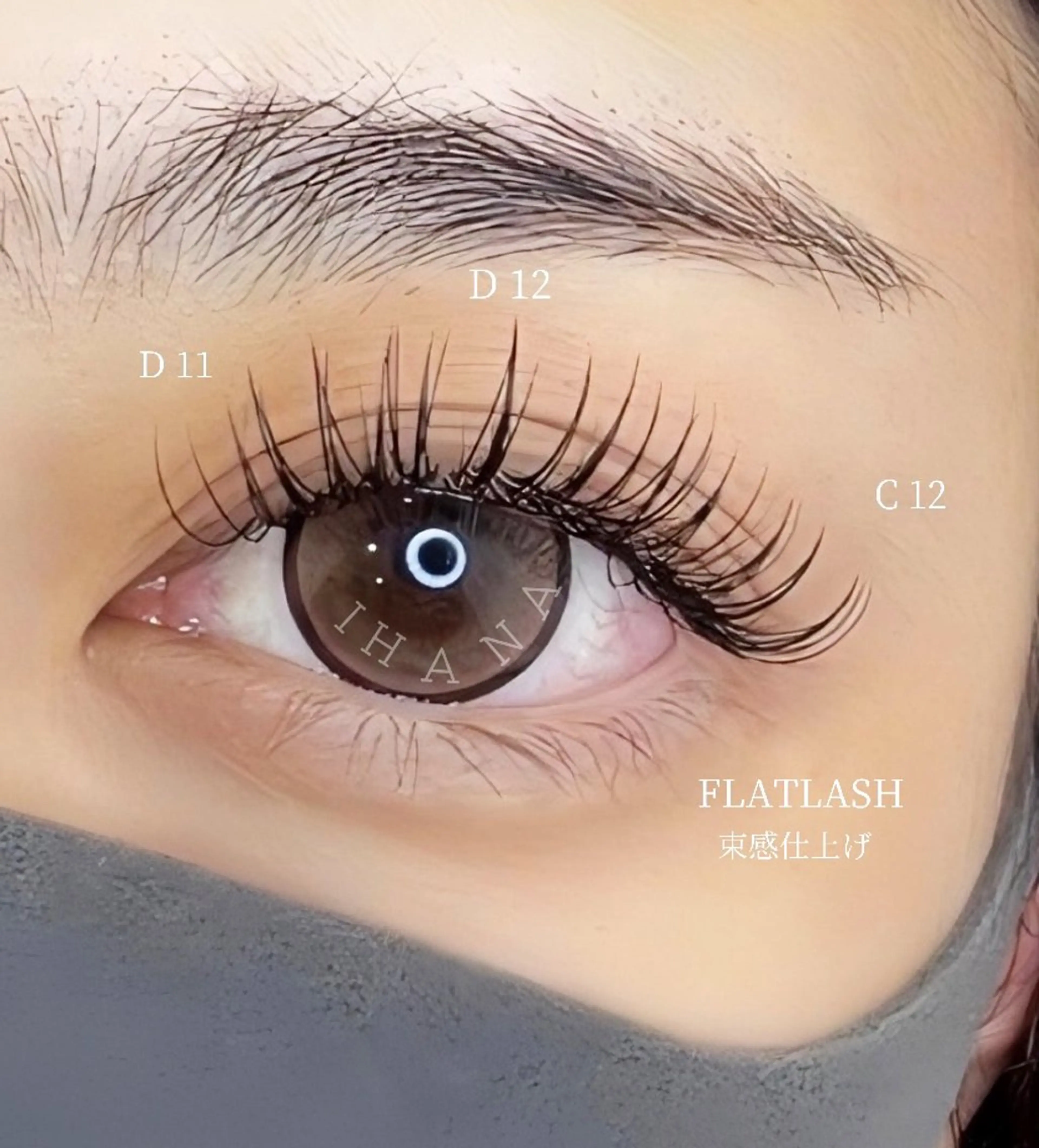 マツエク・マツパ マツエク IHANA ❁ イハナのマツエク・マツパデザイン