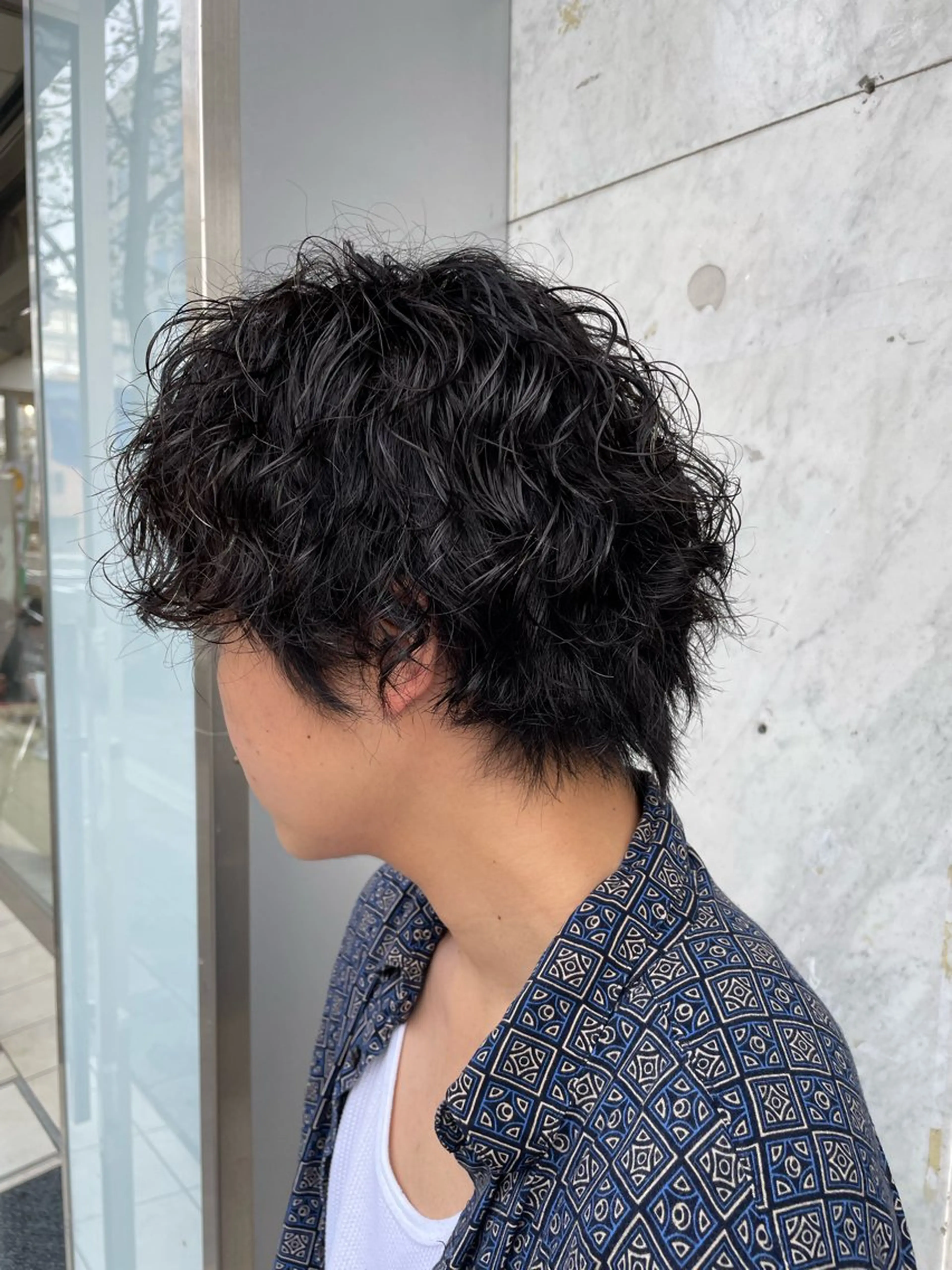 ショート パーマ メンズ 水谷 汐里のその他イメージ