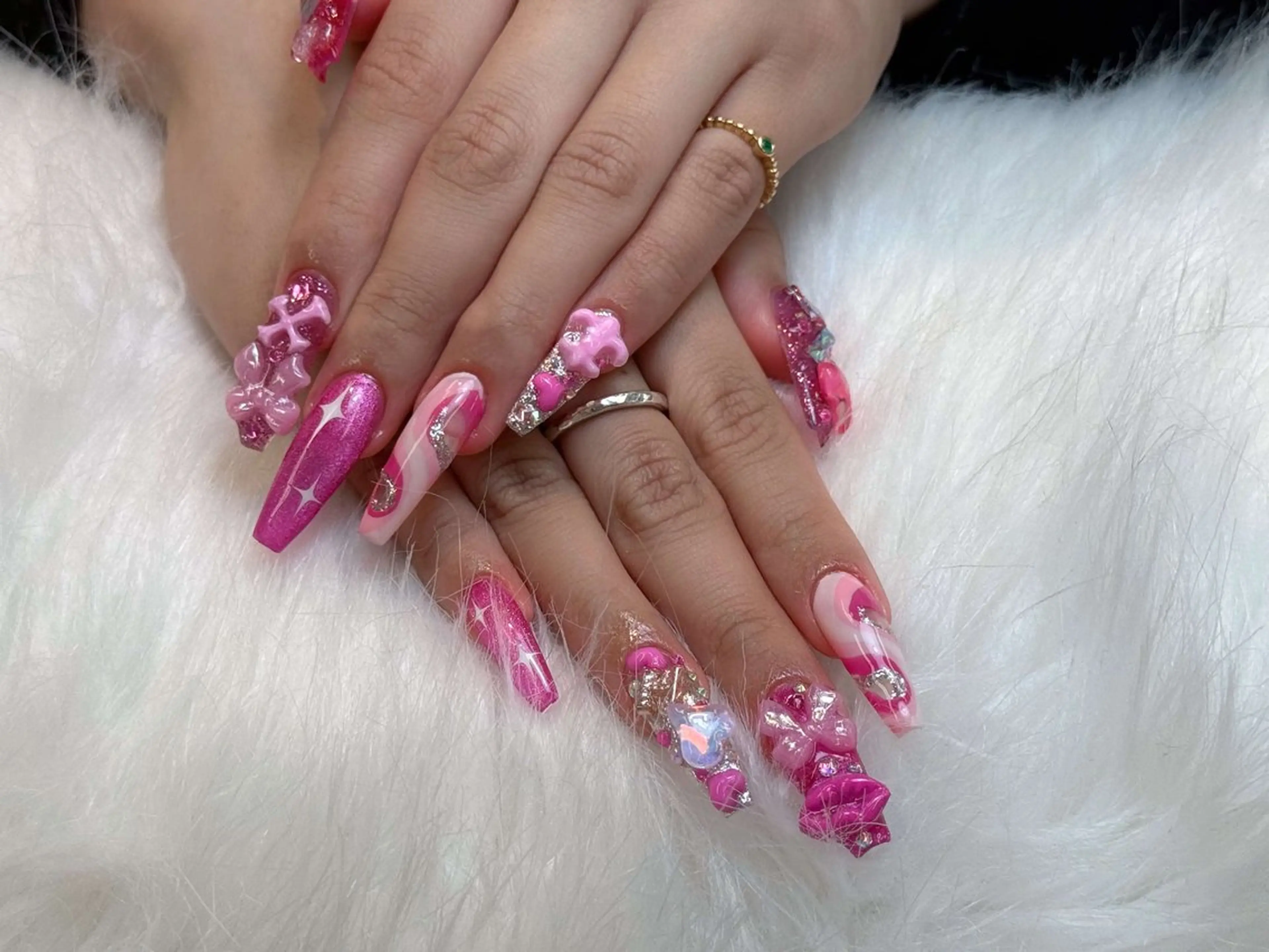 ネイル アートネイル フレンチネイル ジェルネイル ニュアンスネイル オフィスネイル ハンドネイル Nie Nail Salon所属・Nie Nail Shinokuboのネイルデザイン