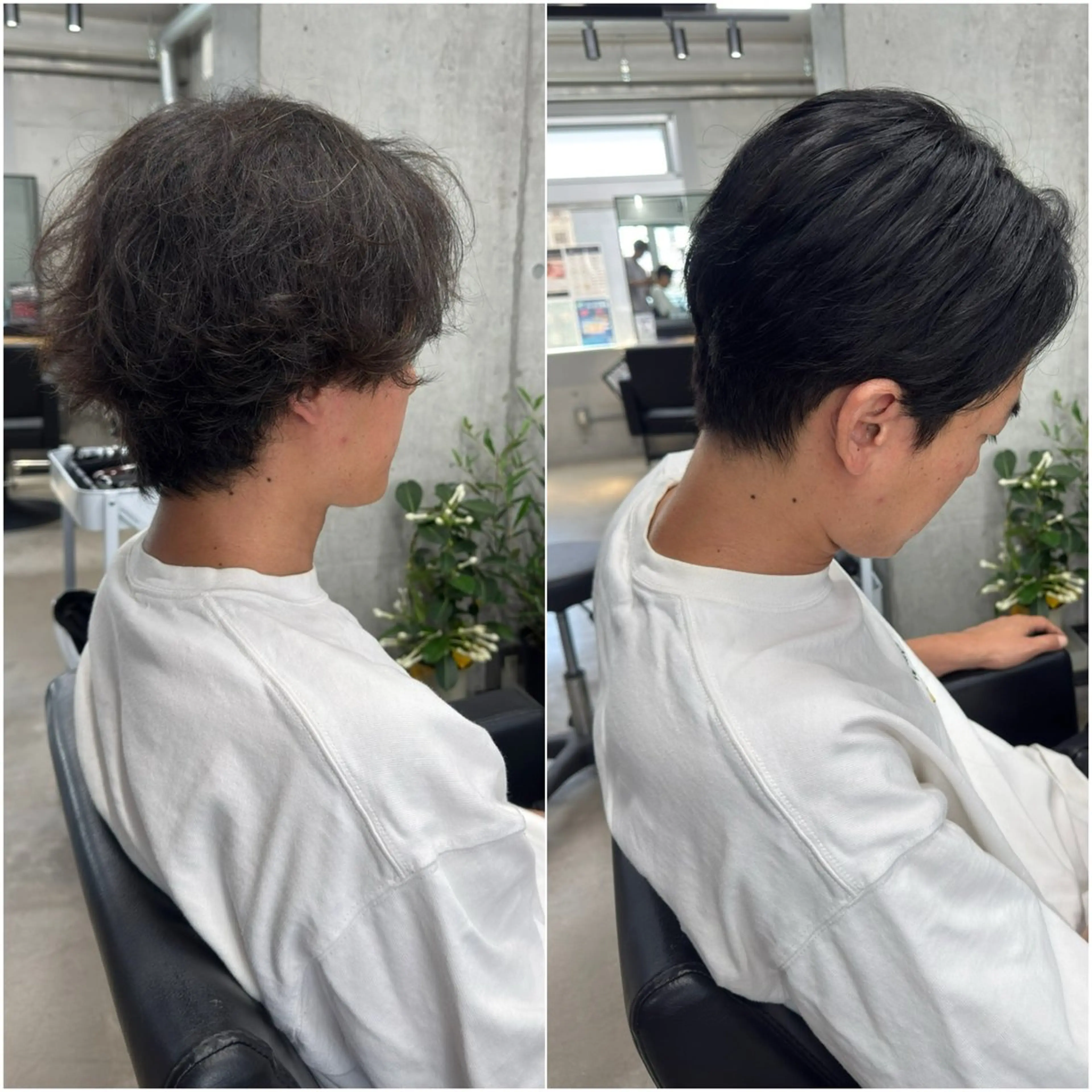 ミディアム パーマ メンズ 【good!】所属・メンズ特化 阿久津のヘアスタイル