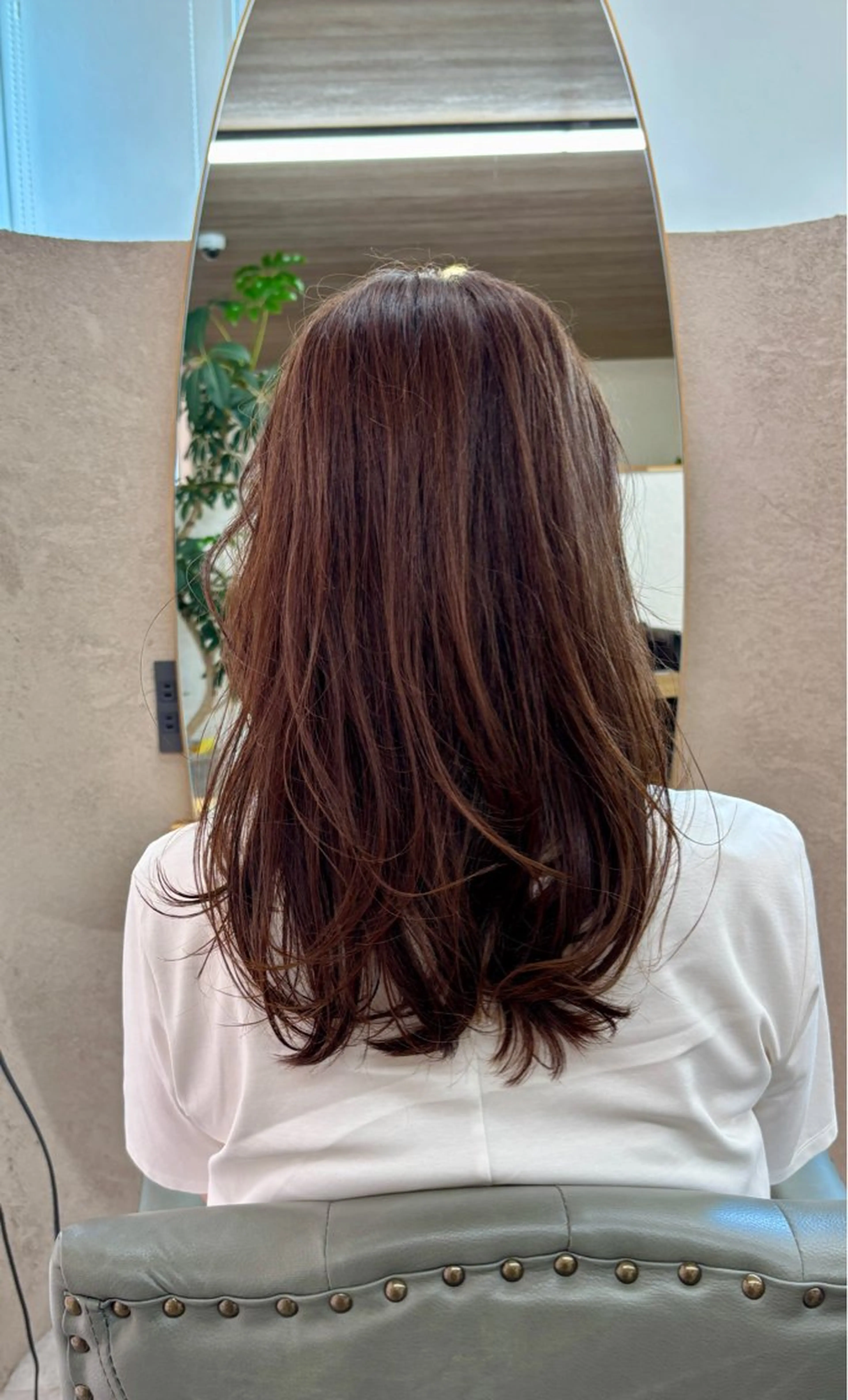 セミロング ヘアカラー トリートメント KEIKO ／脱白髪染めのヘアスタイル