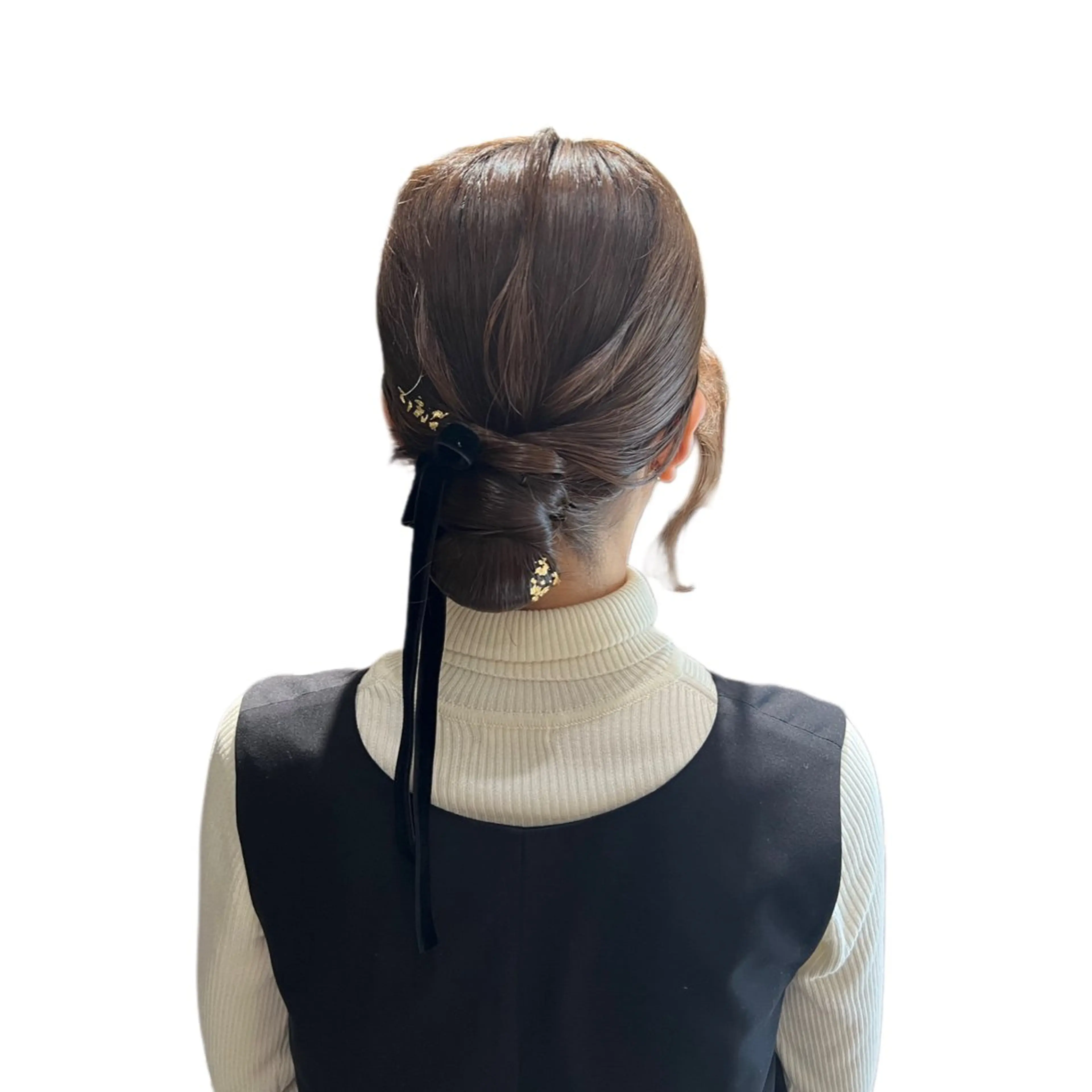 ミディアム ヘアセット SALOWIN： KASUMIのヘアスタイル