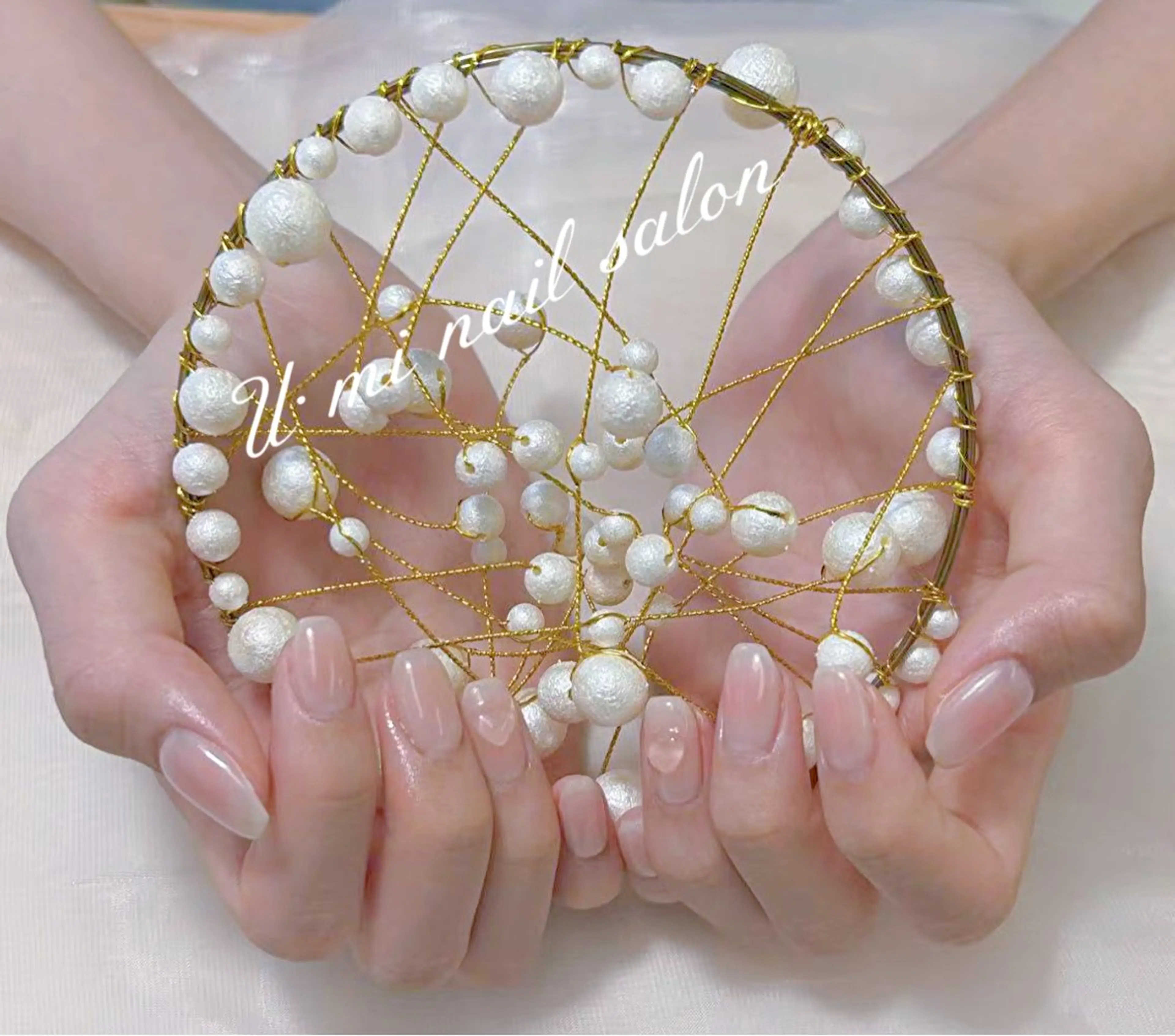 ネイル チークネイル U·Mi nail salon所属・U·Mi 容のネイルデザイン