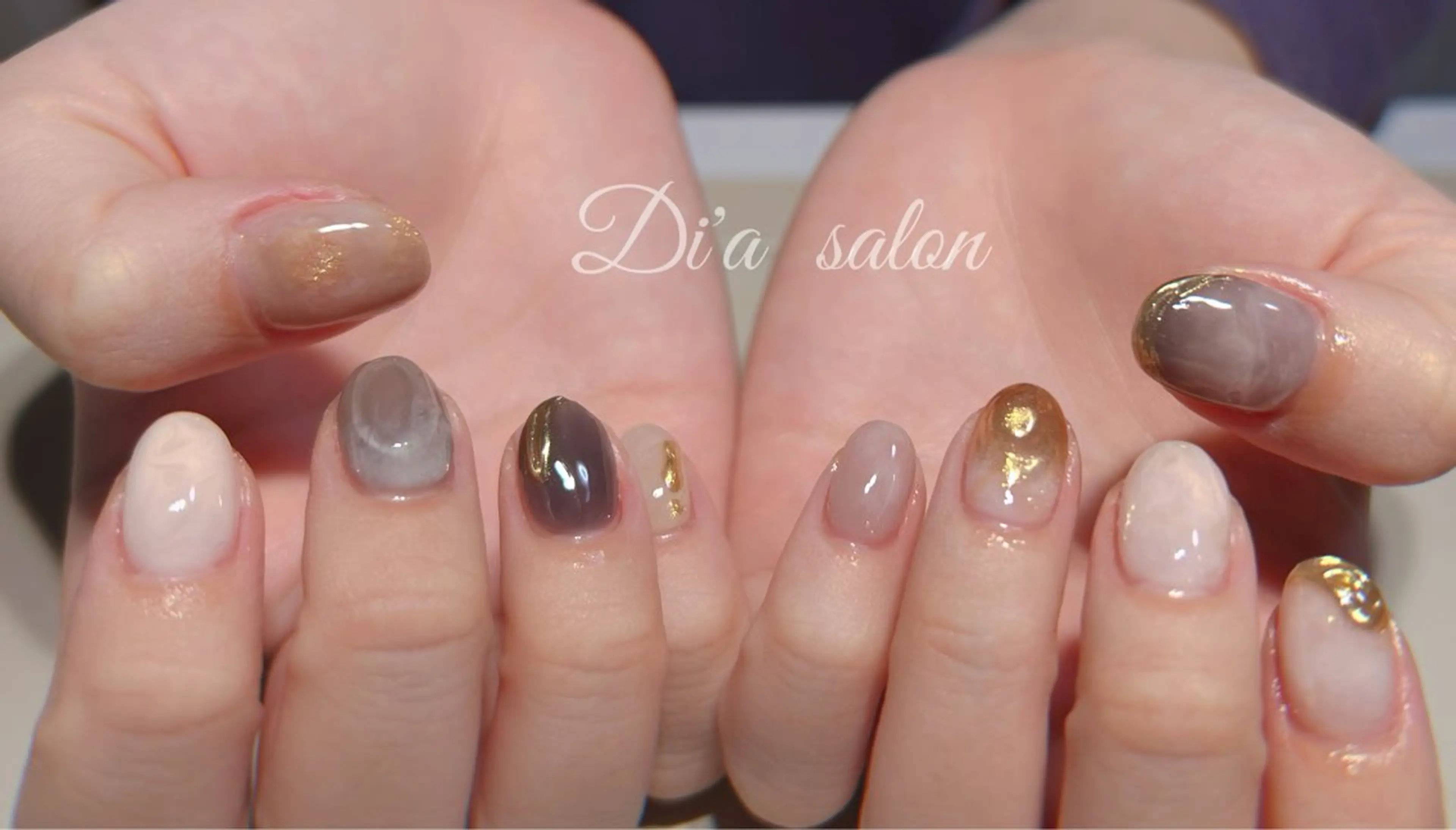 ネイル ハンドネイル di'a salonのネイルデザイン