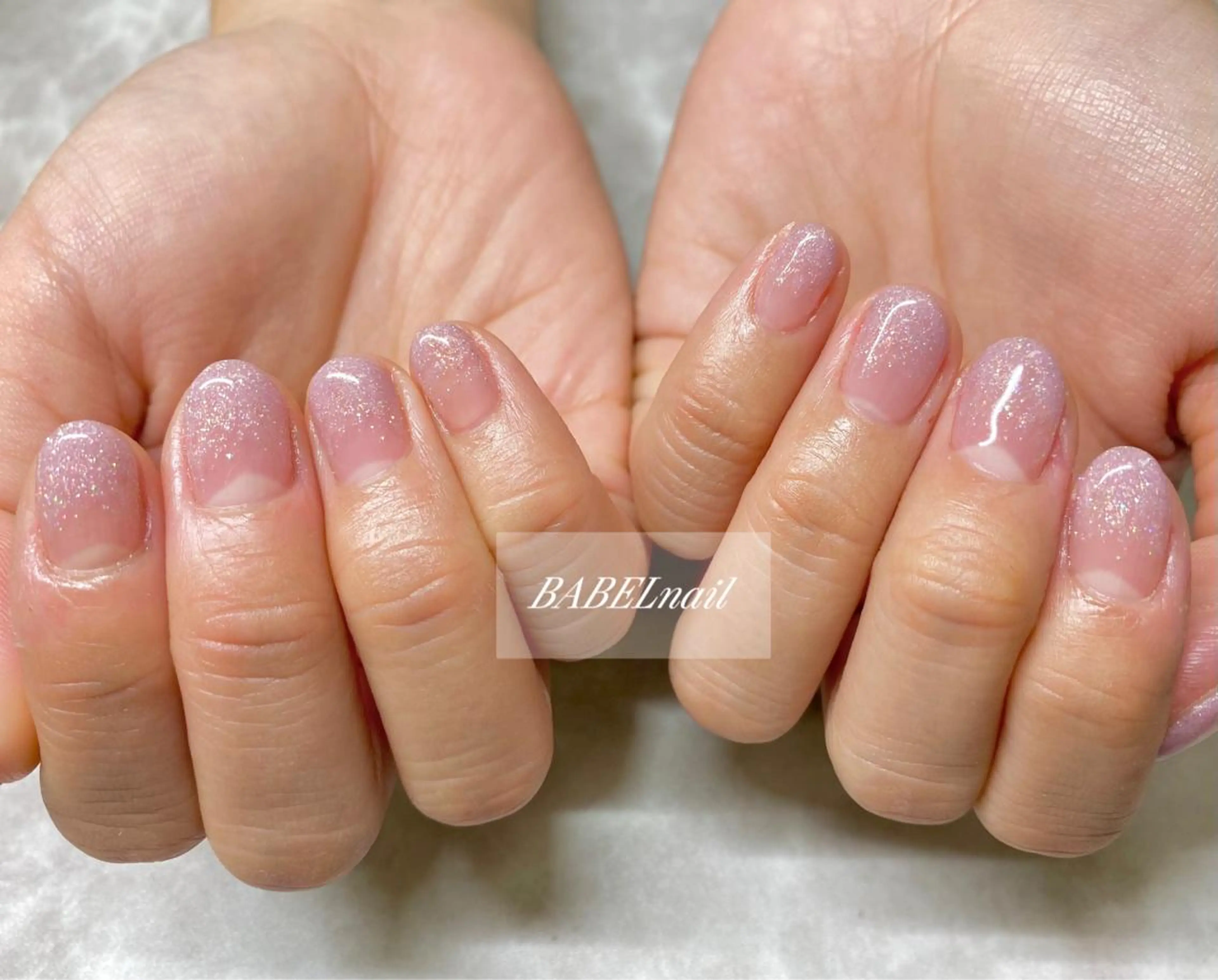 ネイル アートネイル ジェルネイル オフィスネイル ショートネイル ハンドネイル BABELバベル所属・江戸川橋✨BABEL 【バベル】大人可愛いのネイルデザイン