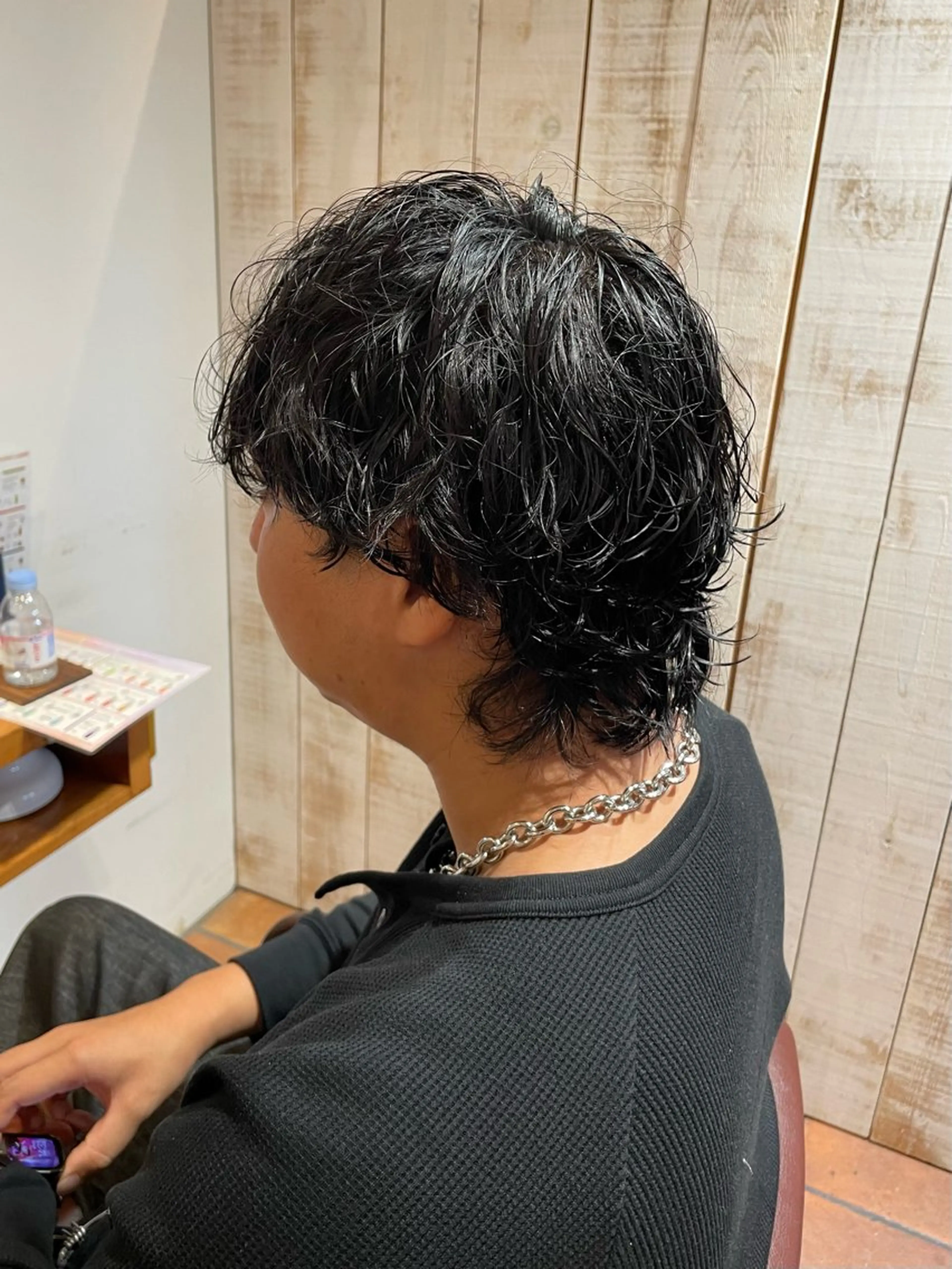 パーマ メンズ カット パーマ MOEKA🌺レディ ースカットモデルのヘアスタイル