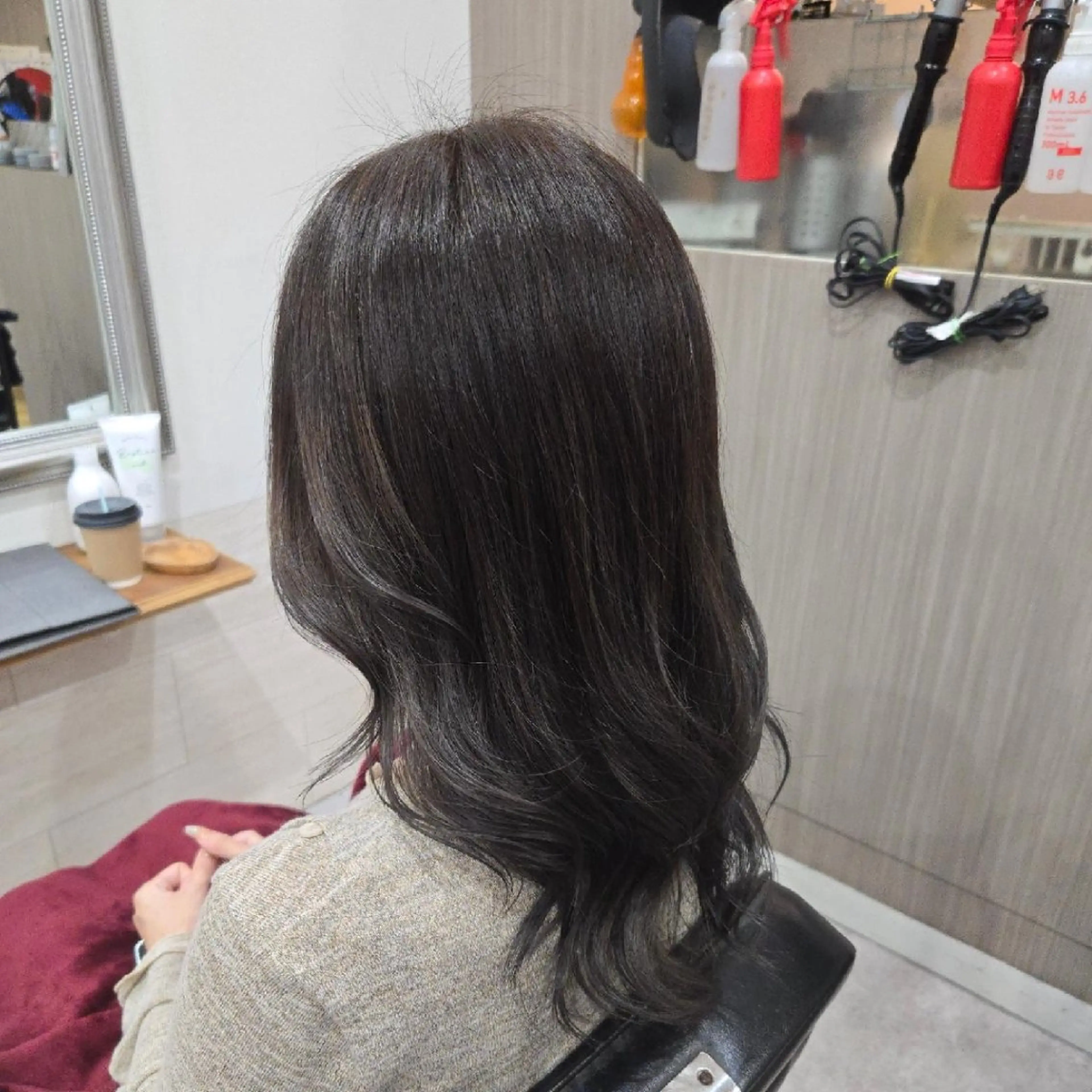 カラー ヘアカラー 暖色🍎透明感カラー 🩵小林かりんのヘアスタイル