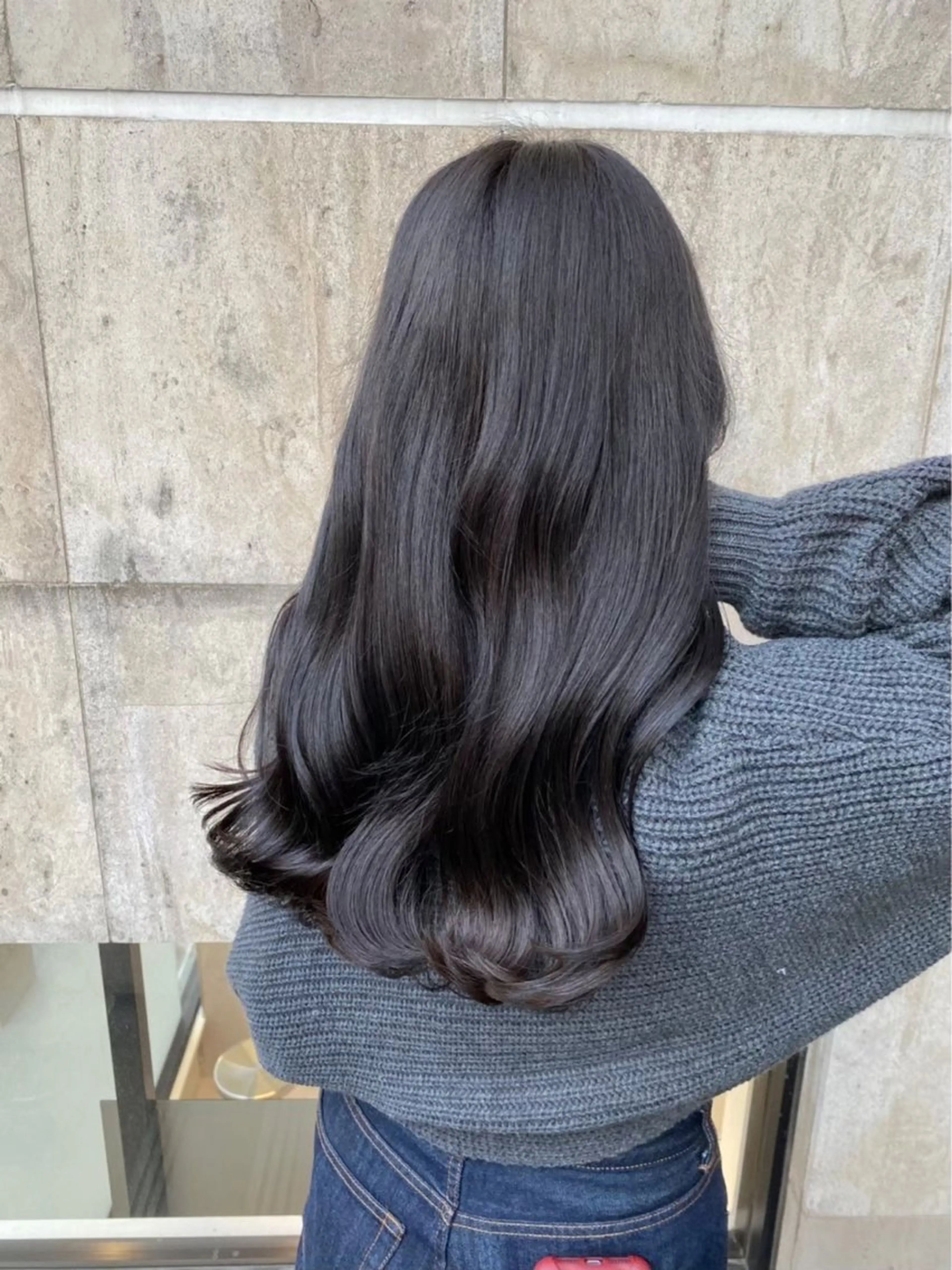 ロング カラー ブリーチ ダブルカラー ハイライトカラー ブリーチなしカラー ハイライト 艶髪/髪質改善/ NATSUKI🍯のヘアスタイル