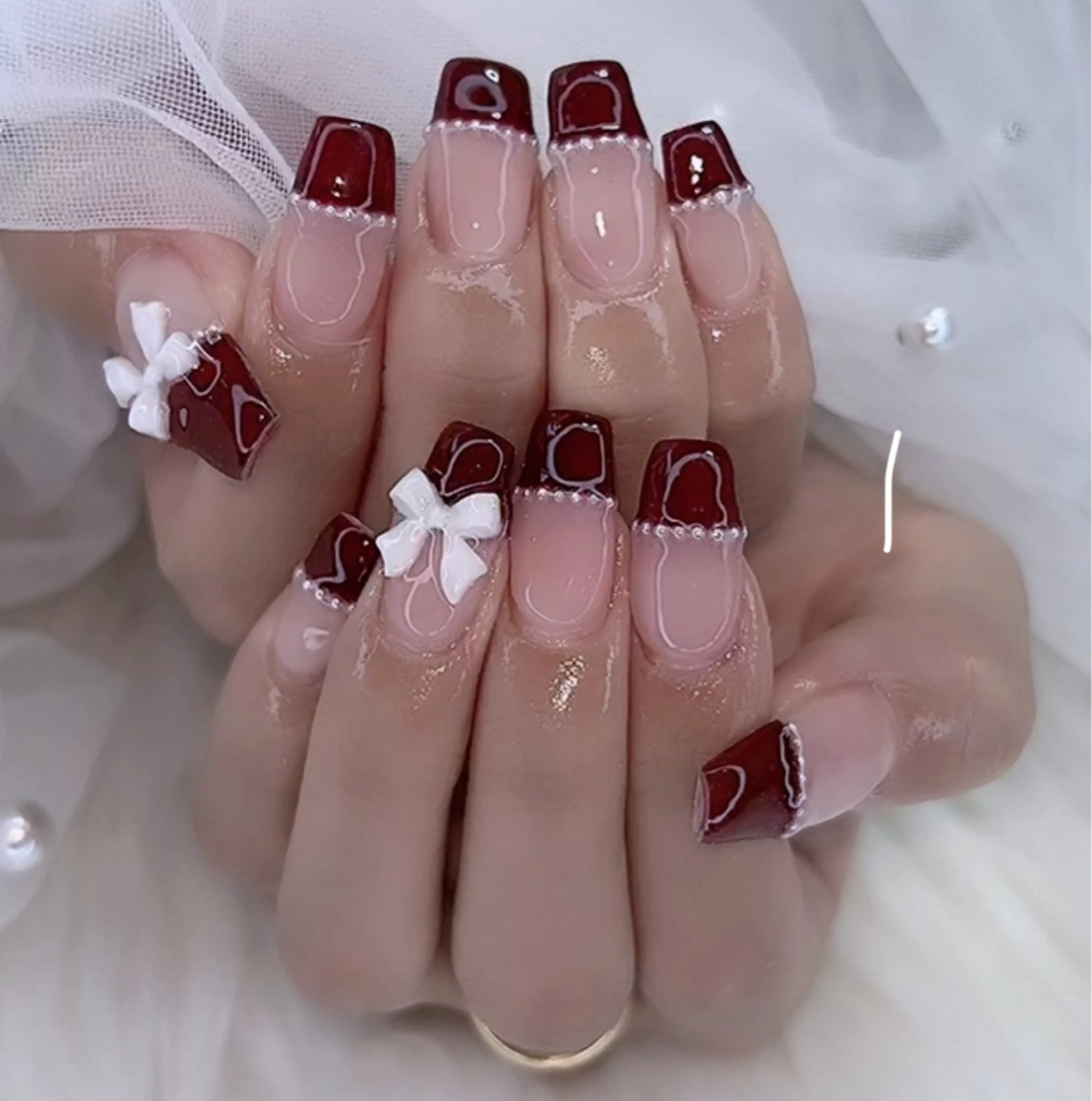ネイル 韓国ネイル ワンホンネイル ハンドネイル merci nail所属・merci nailのネイルデザイン