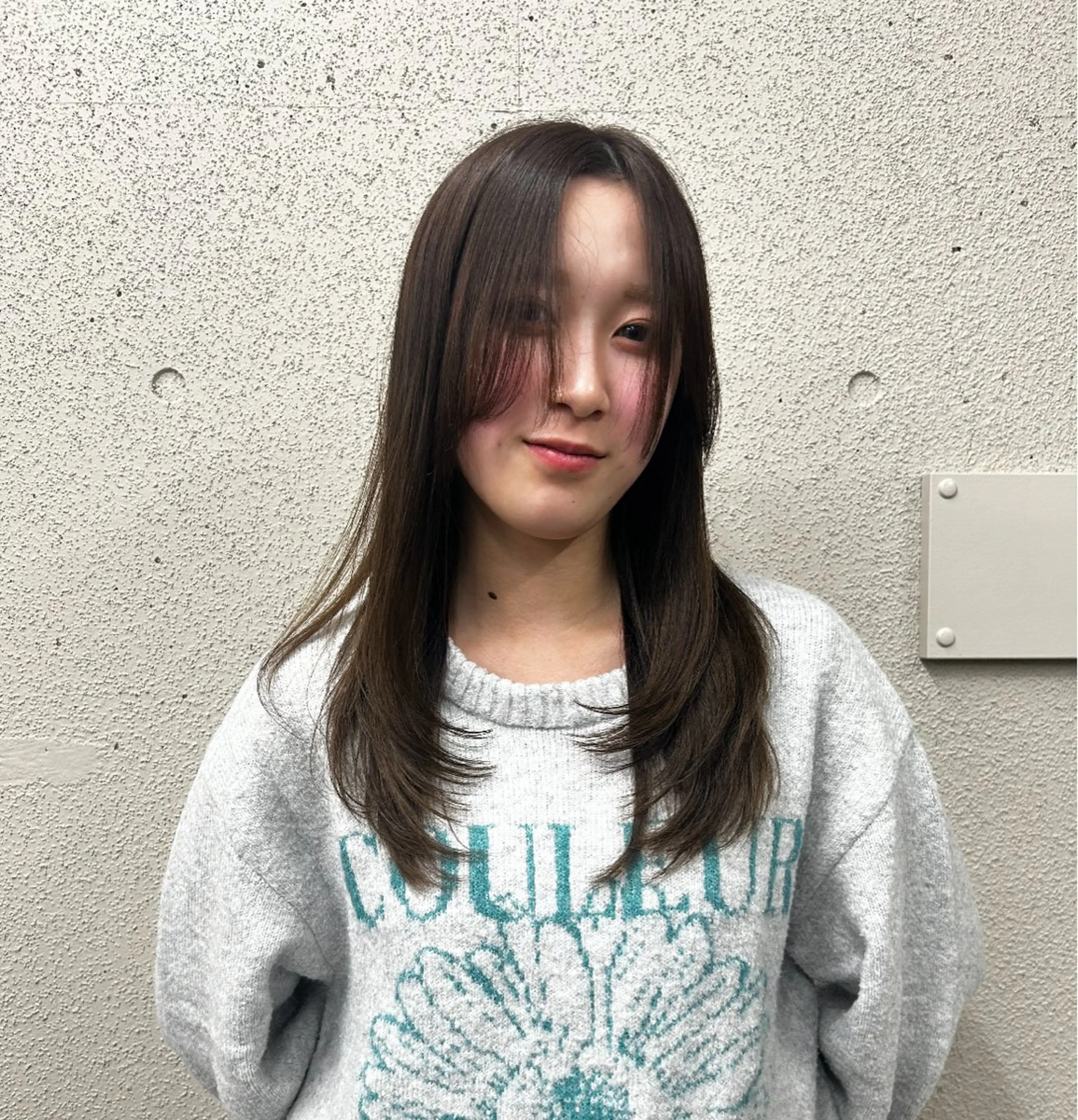 ロング 秦 海来のヘアスタイル