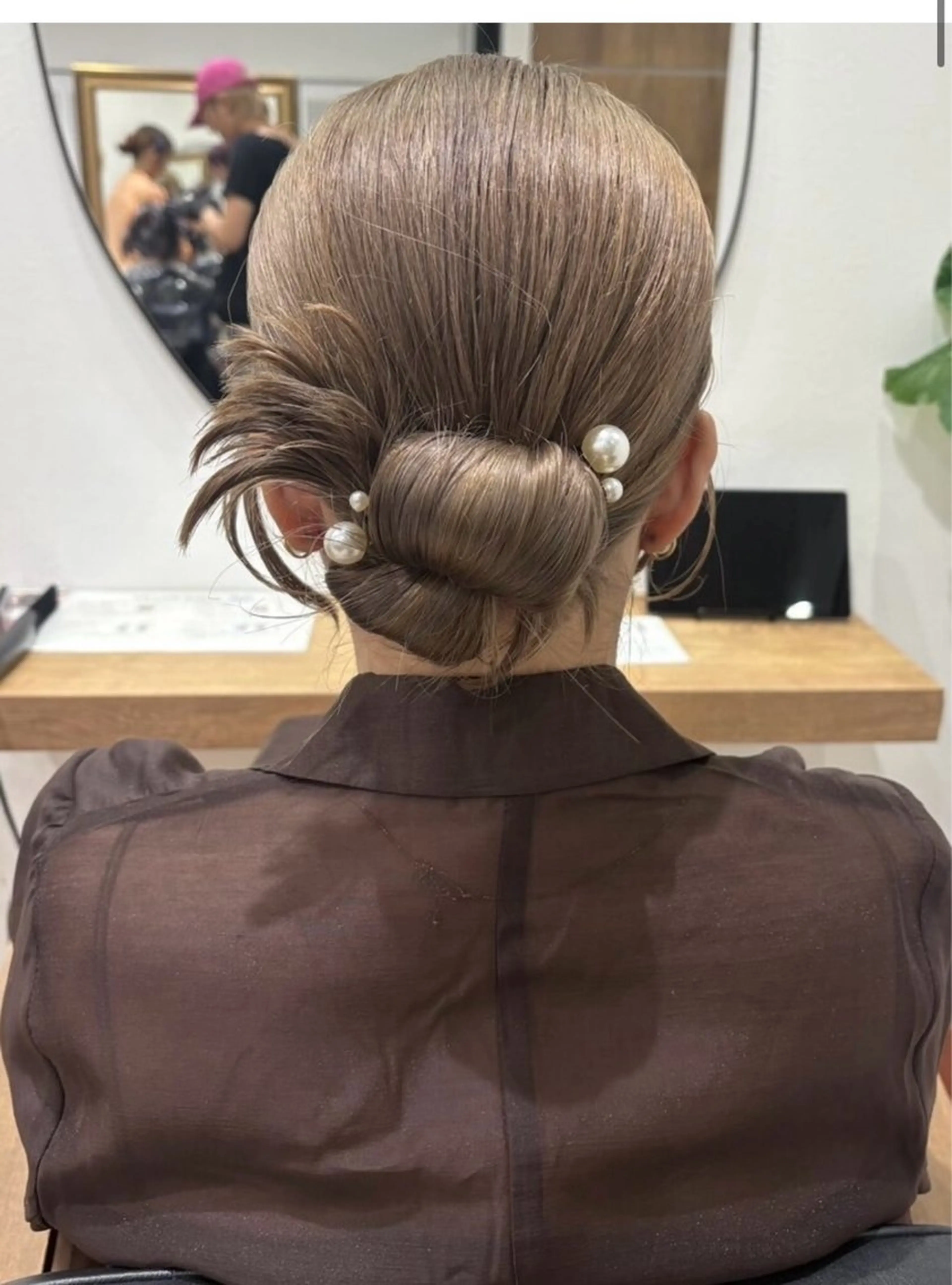 ヘアアレンジ ヘアセット 似合わせカラー/ 暖色カラー/セイナのヘアスタイル