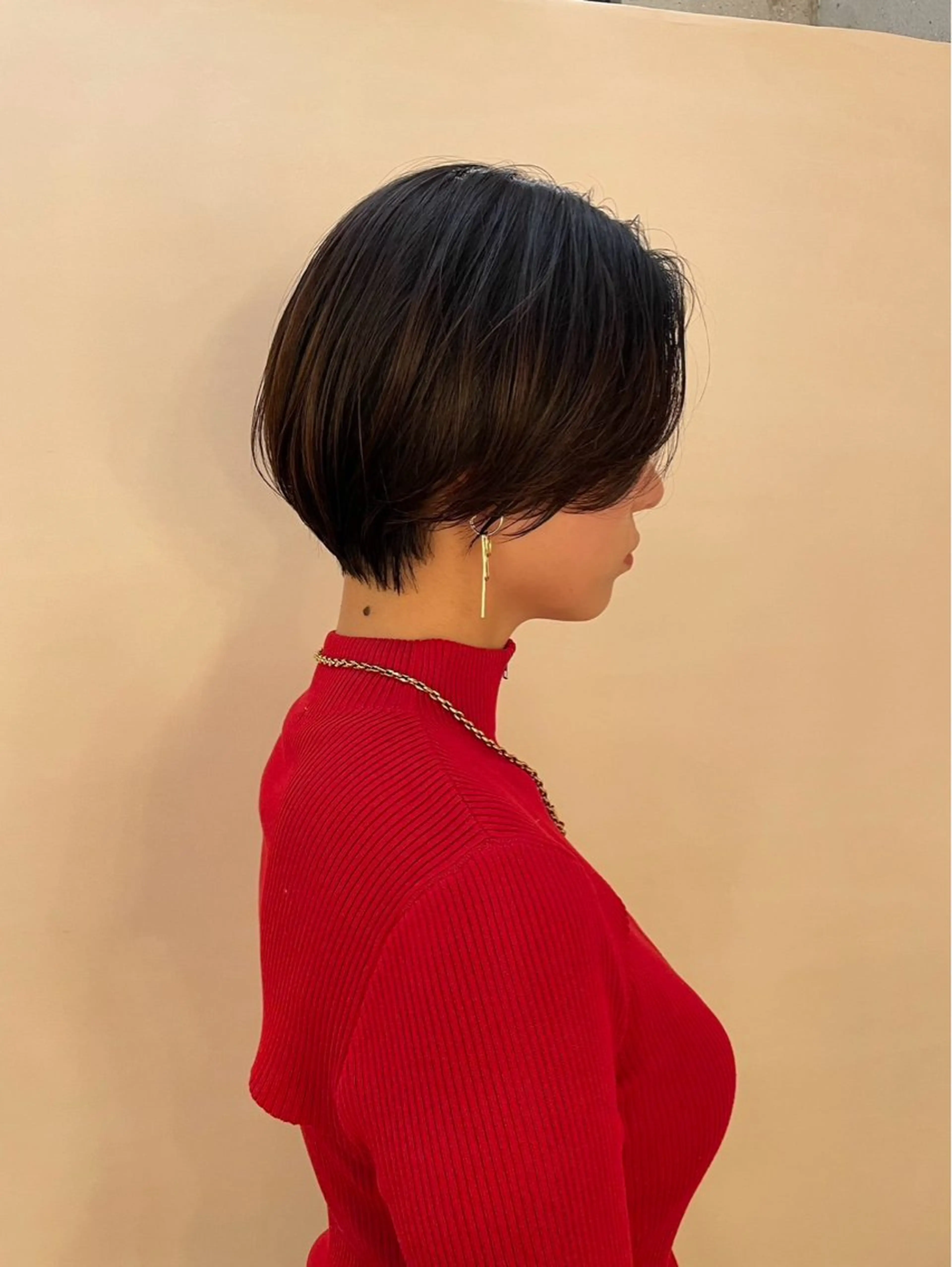 【ショート/ボブに切らせてくれる方💓】似合わせカット+うる艶トリートメント🫧‪の写真