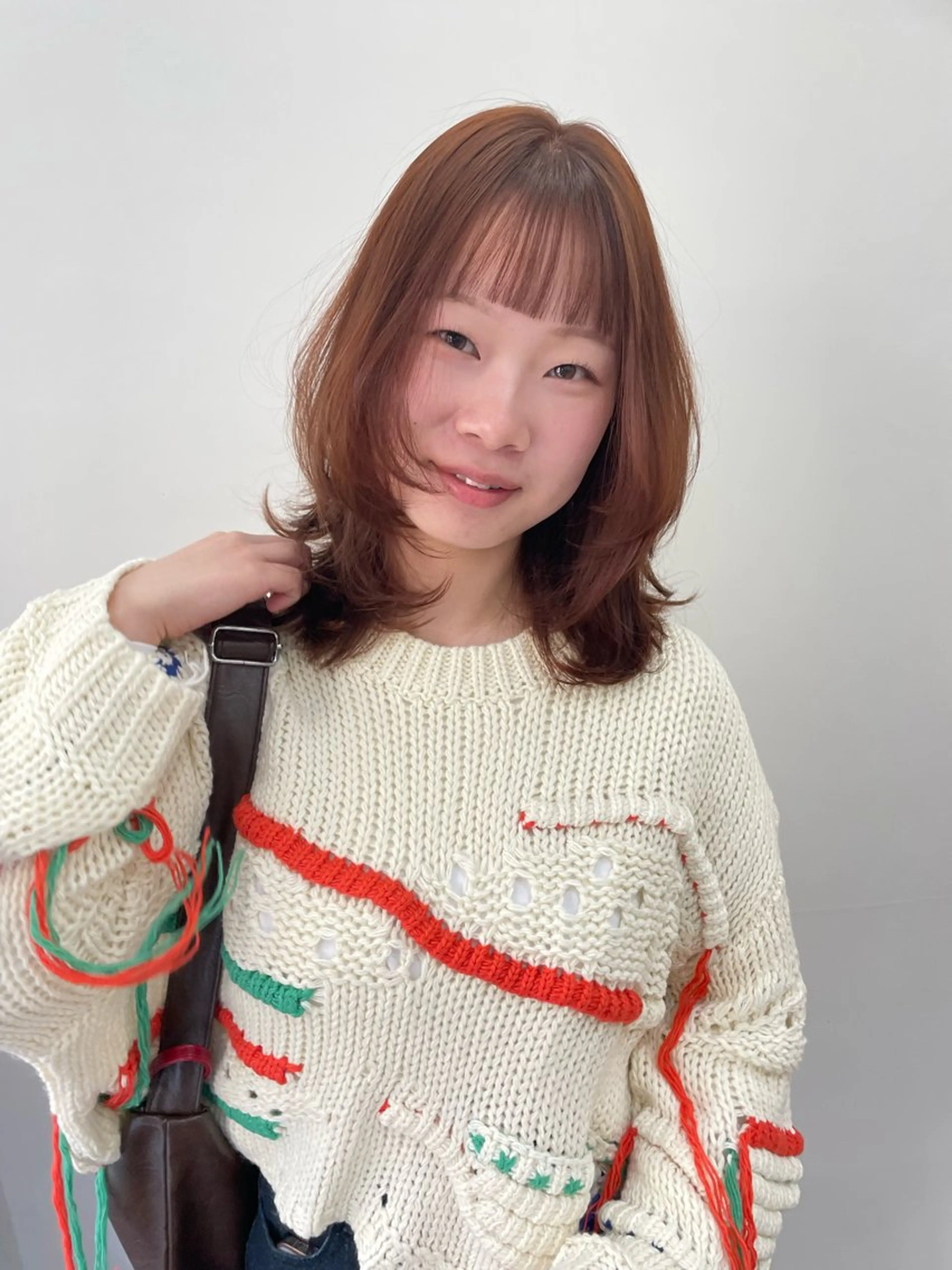 ミディアム カラー パーマ ヘアアレンジ メンズ カット ヘアカラー トリートメント tatsumi/ボブ ウルフ/レイヤーのヘアスタイル