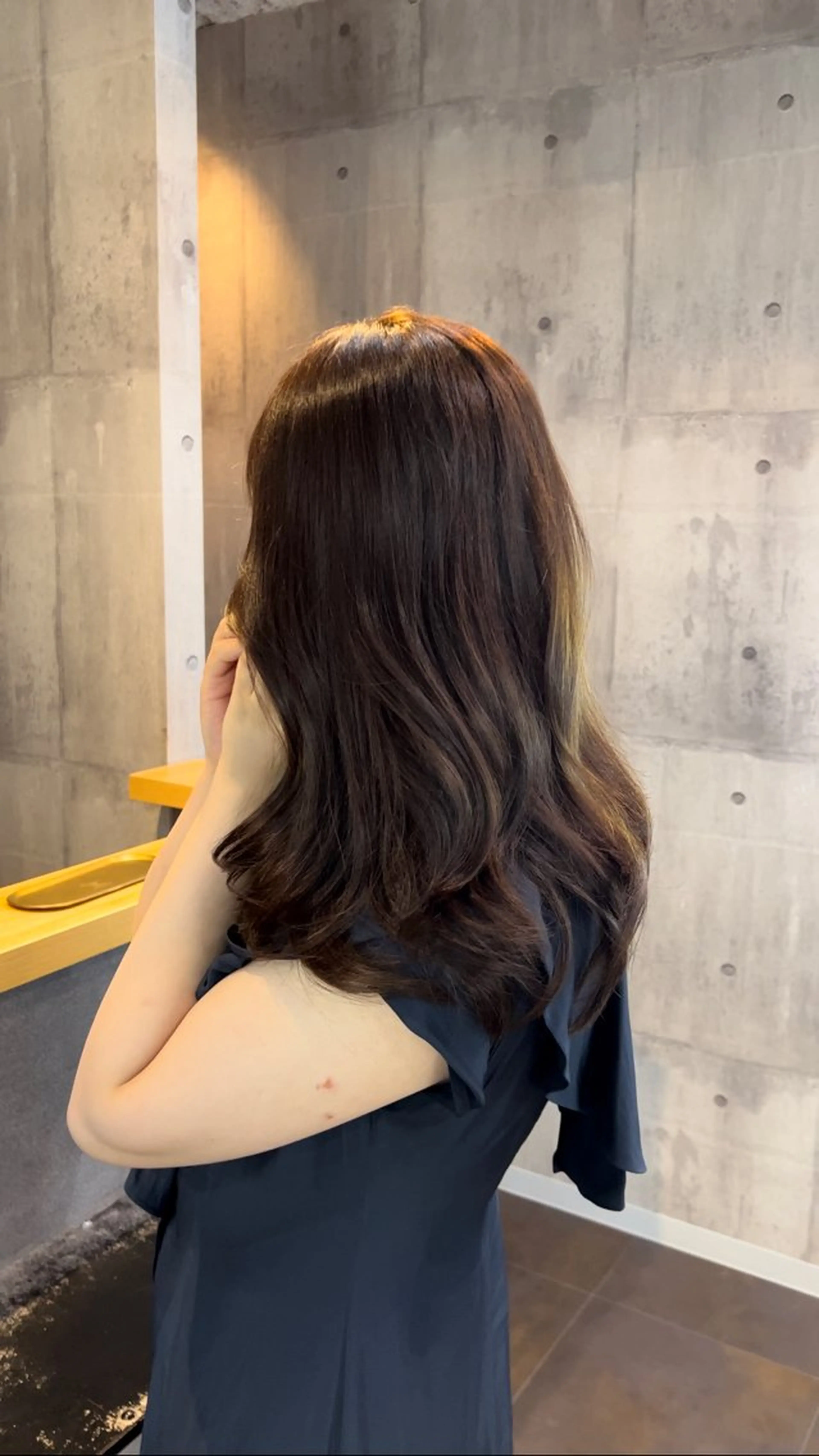 ロング カラー ヘアアレンジ 🐹ブリーチ/ボブ /韓国ヘア/蓮🐹のヘアスタイル