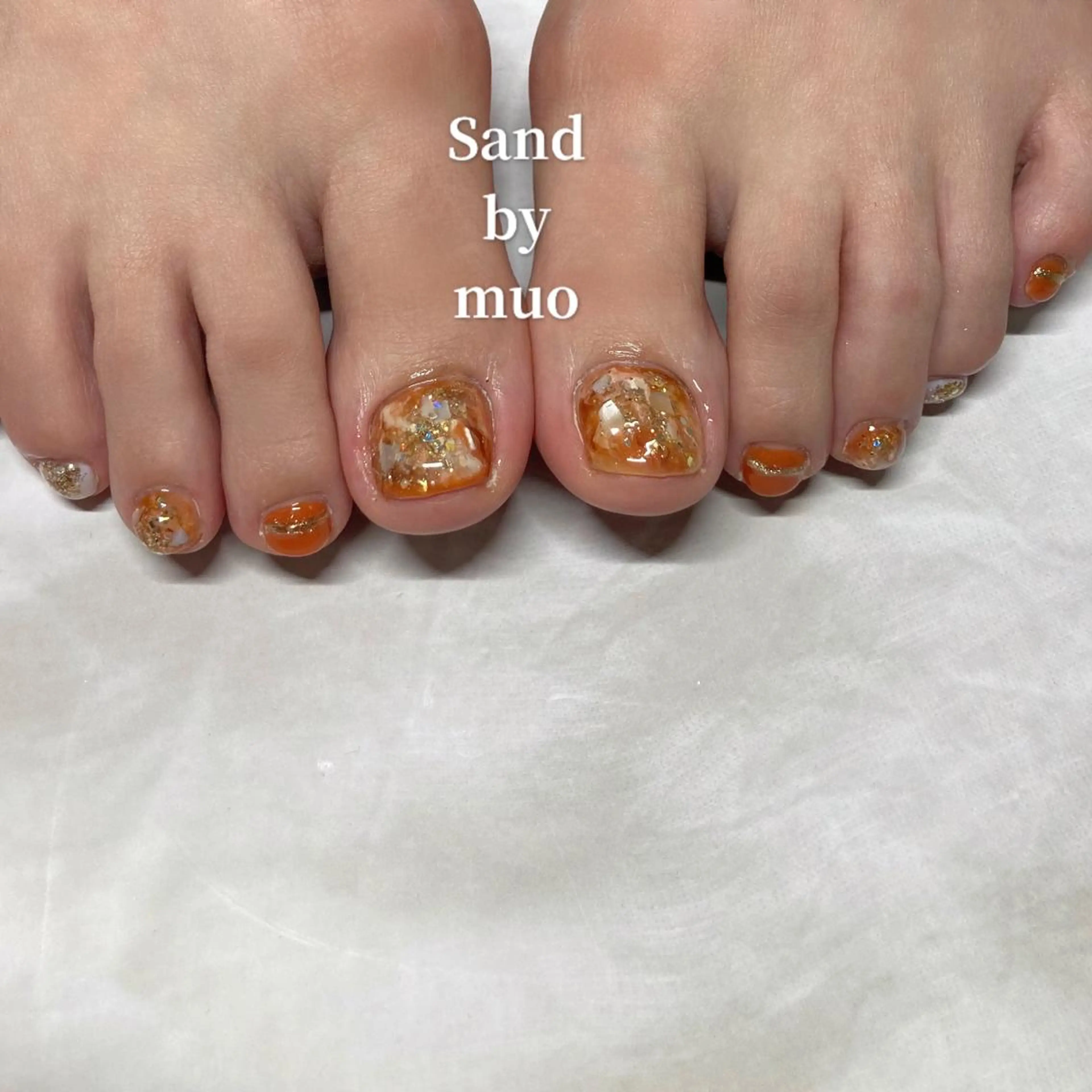 ネイル ラメ(グリッター) ニュアンスネイル Sand by muoのネイルデザイン