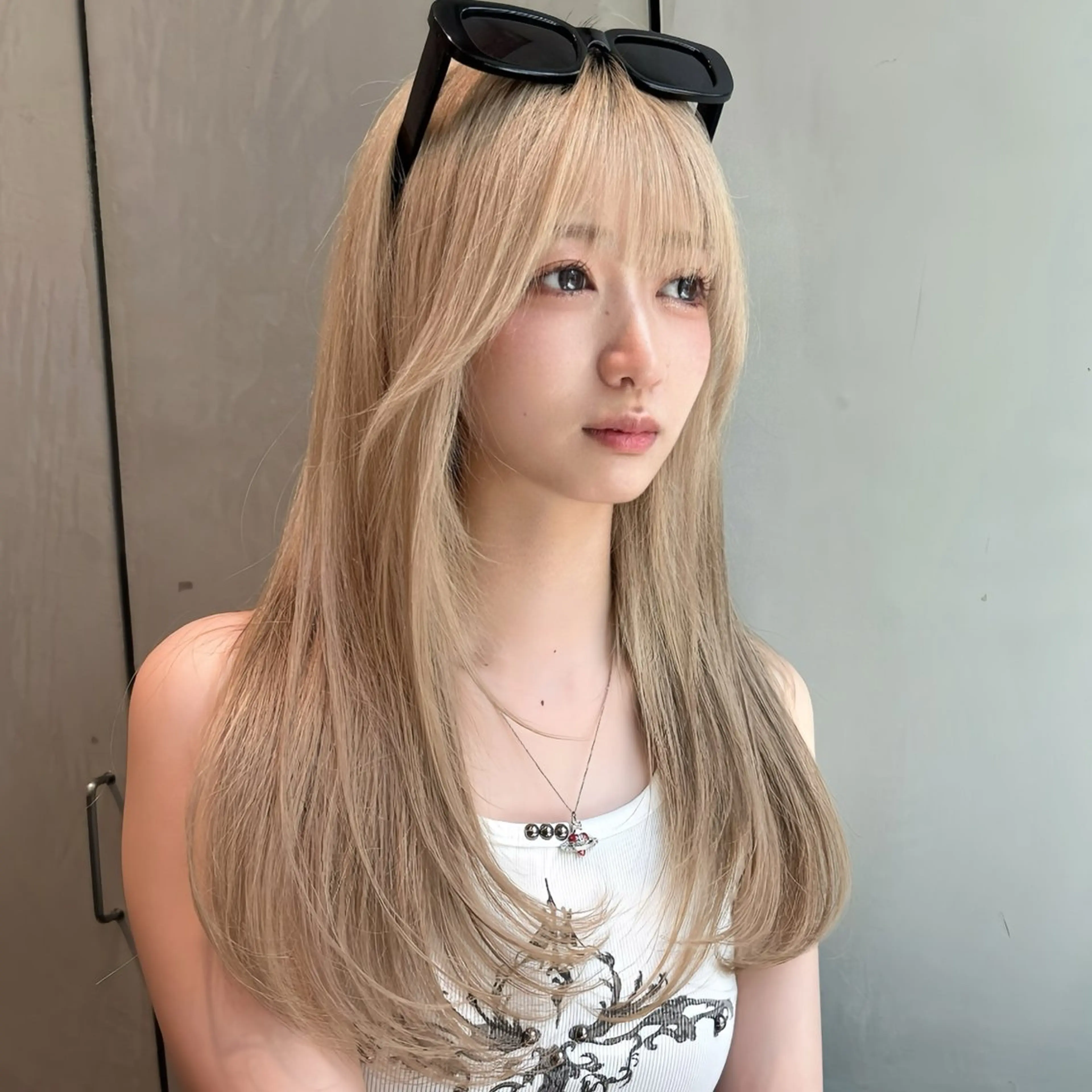 ロング カット ヘアカラー トリートメント 🥇KEN /人気指名殺到中‼️のヘアスタイル