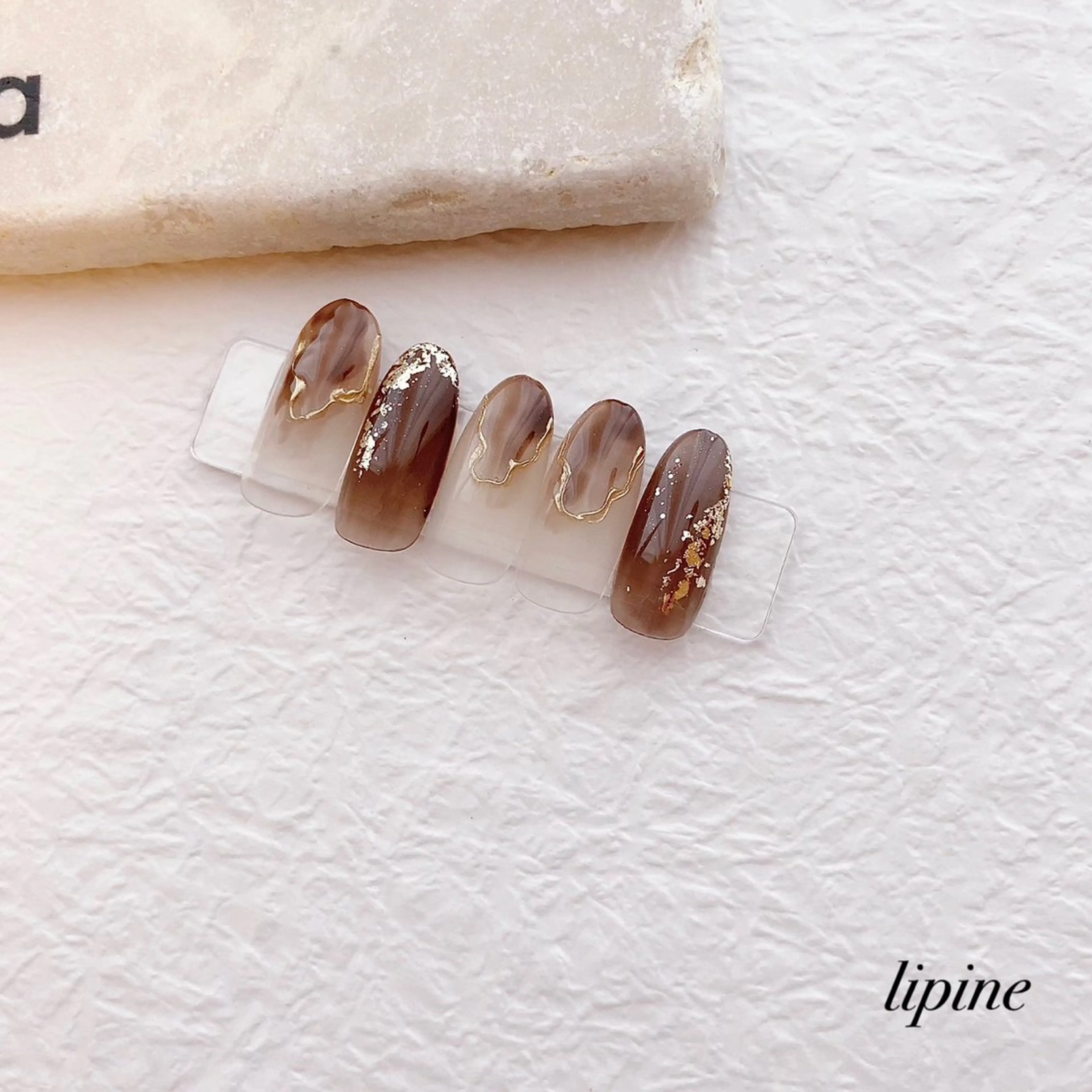 ネイル ニュアンスネイル ネイルサロン lipineのネイルデザイン