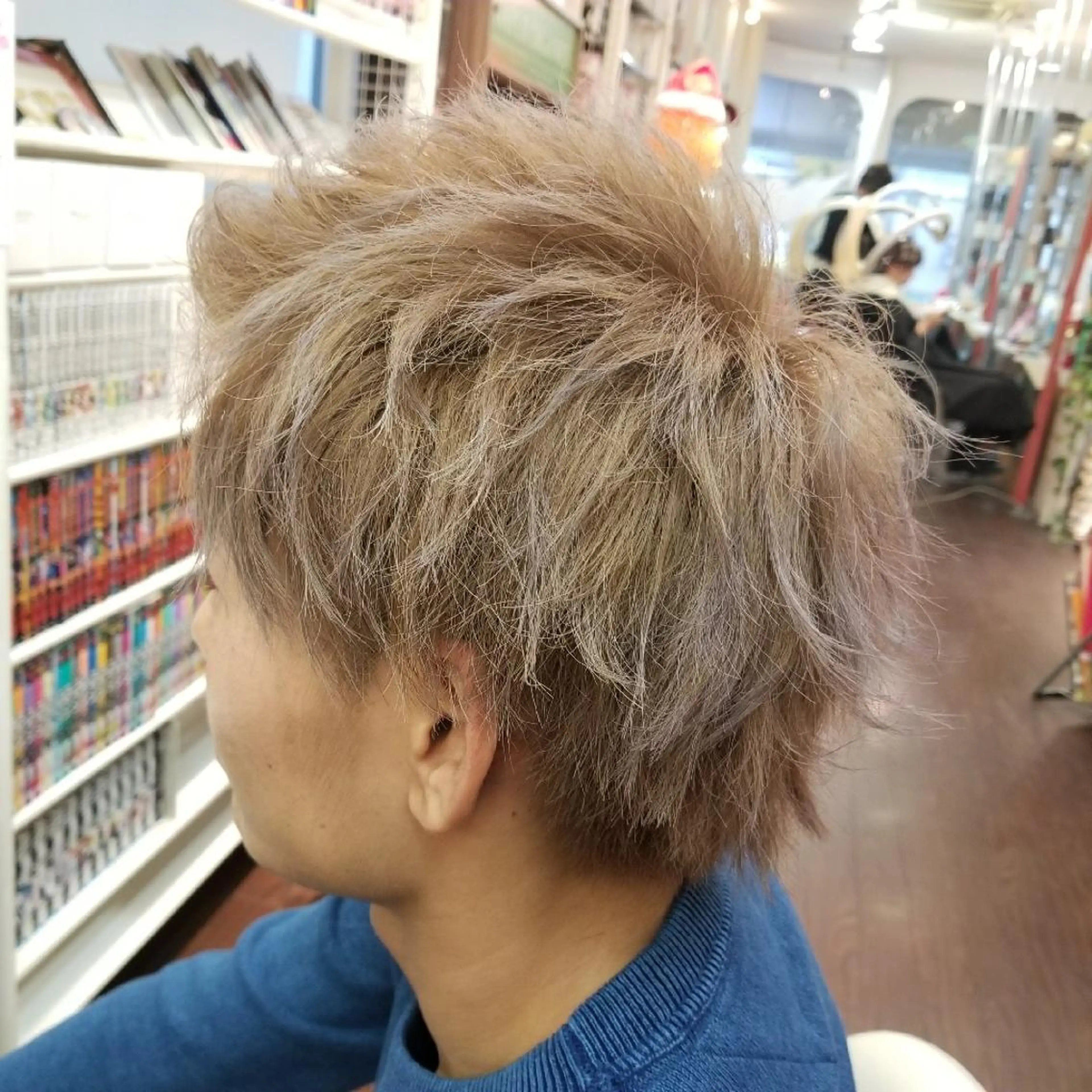 カラー メンズ ショート 植田 修平/エクステ /髪質改善カラーのヘアスタイル