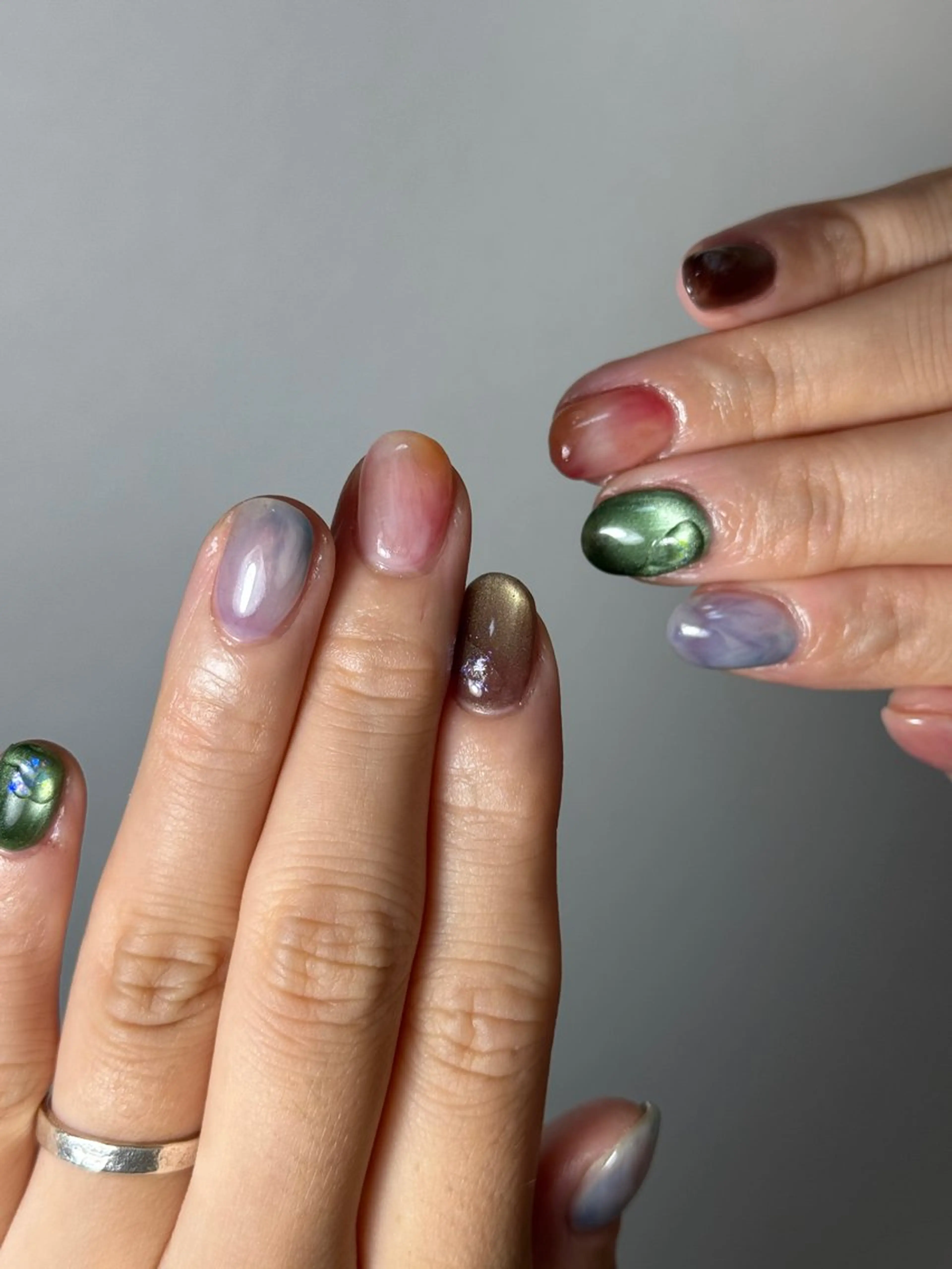 ネイル ハンドネイル nail salon émuのネイルデザイン