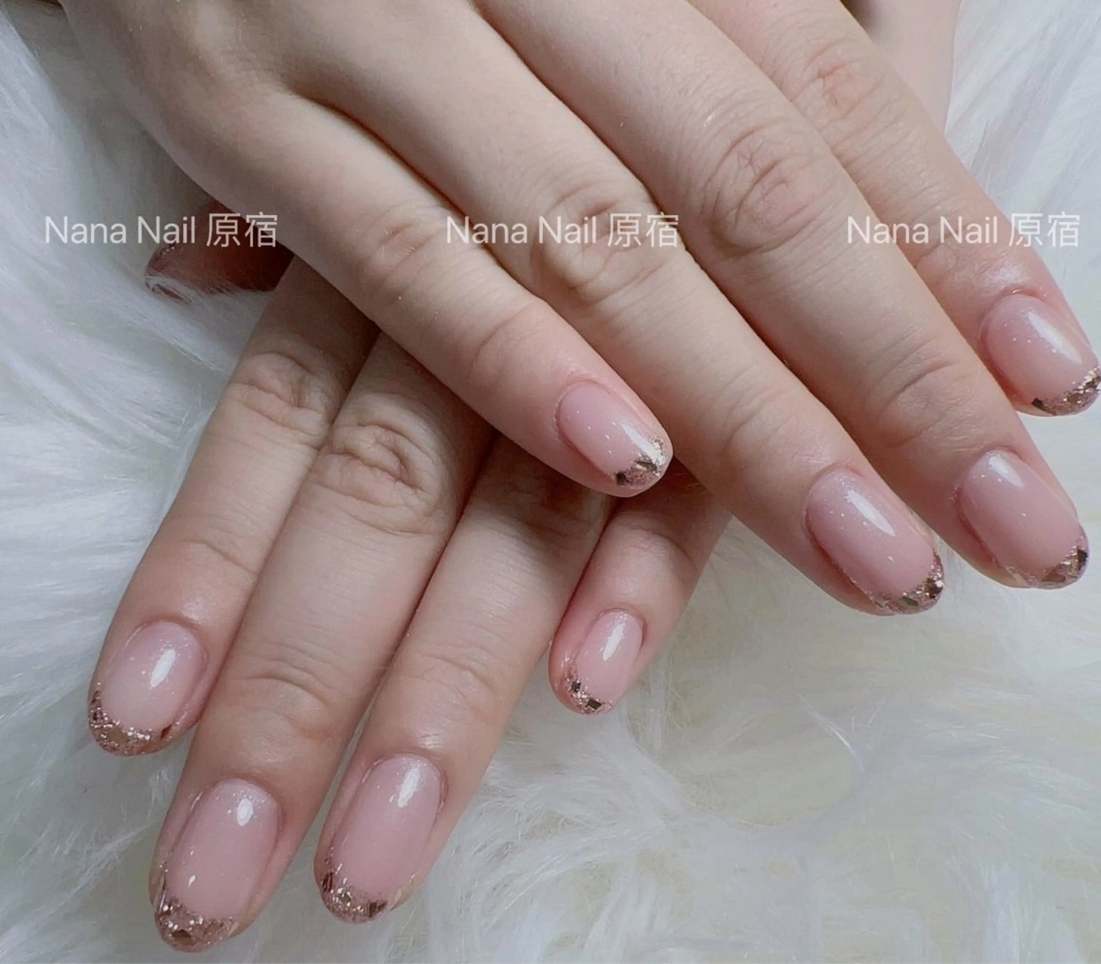 ネイル フレンチネイル Unicorn Nail原宿表参道のネイルデザイン