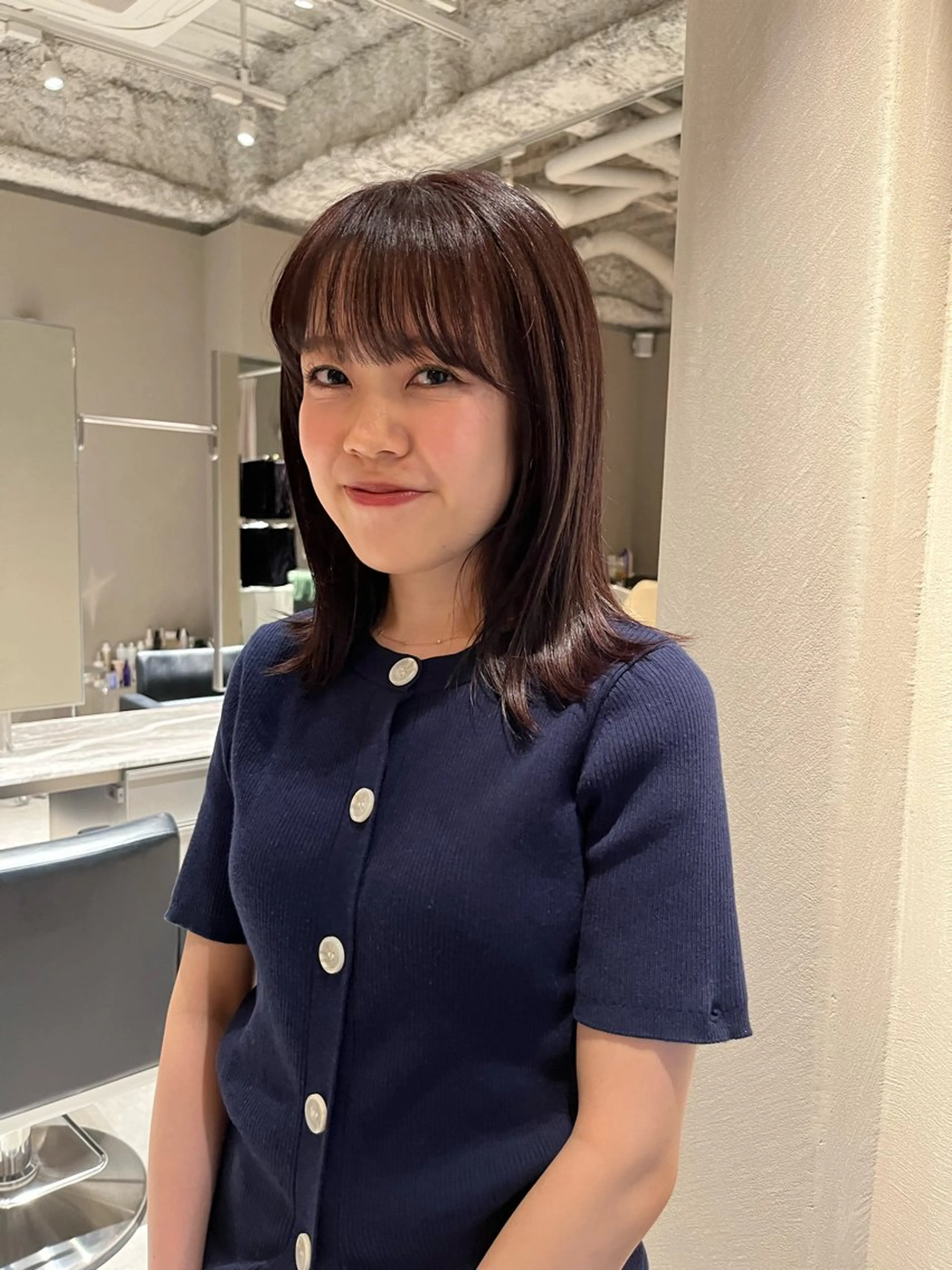 カラー hishida akiho  🩰のヘアスタイル