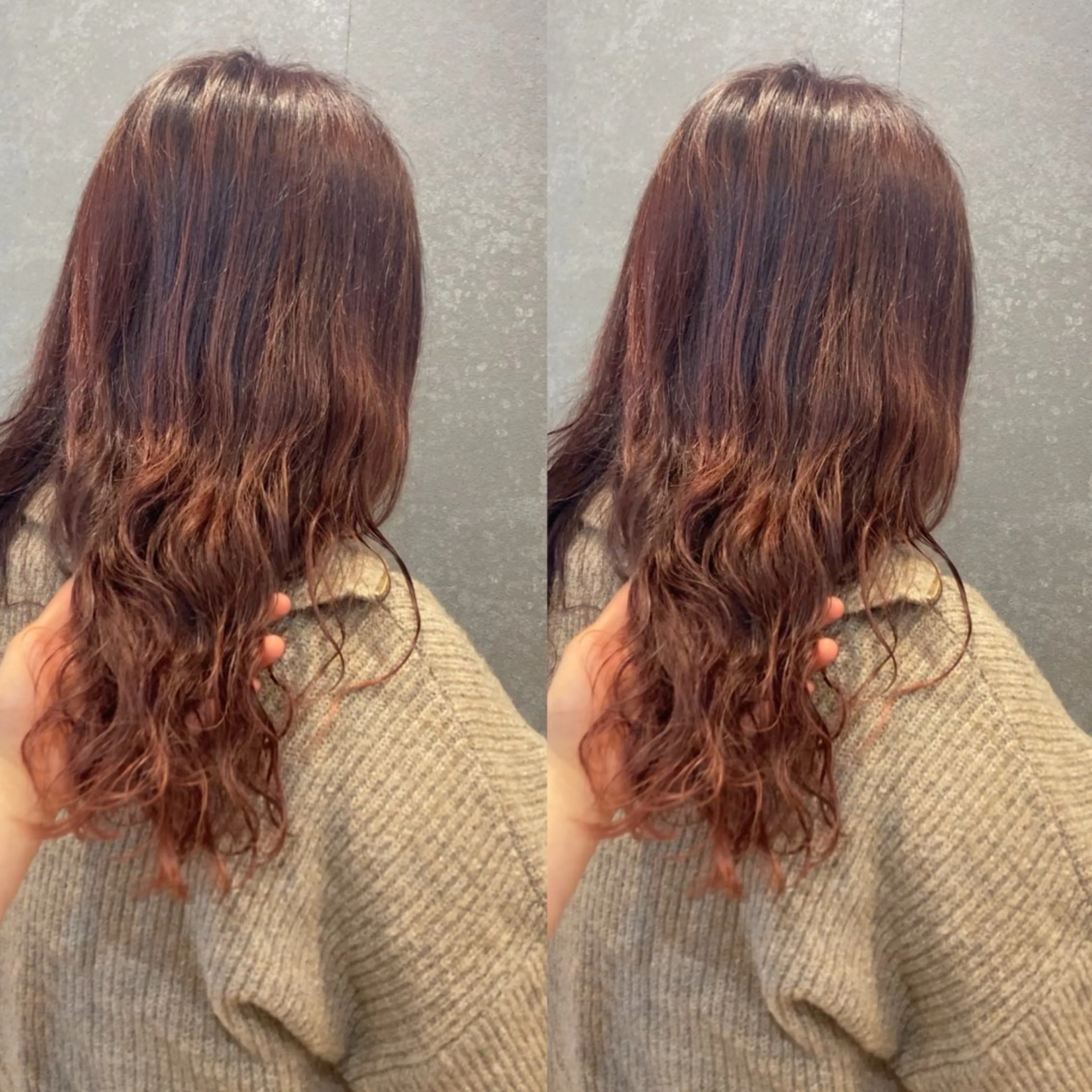 セミロング セミロングパーマ schon所属・み うのヘアスタイル