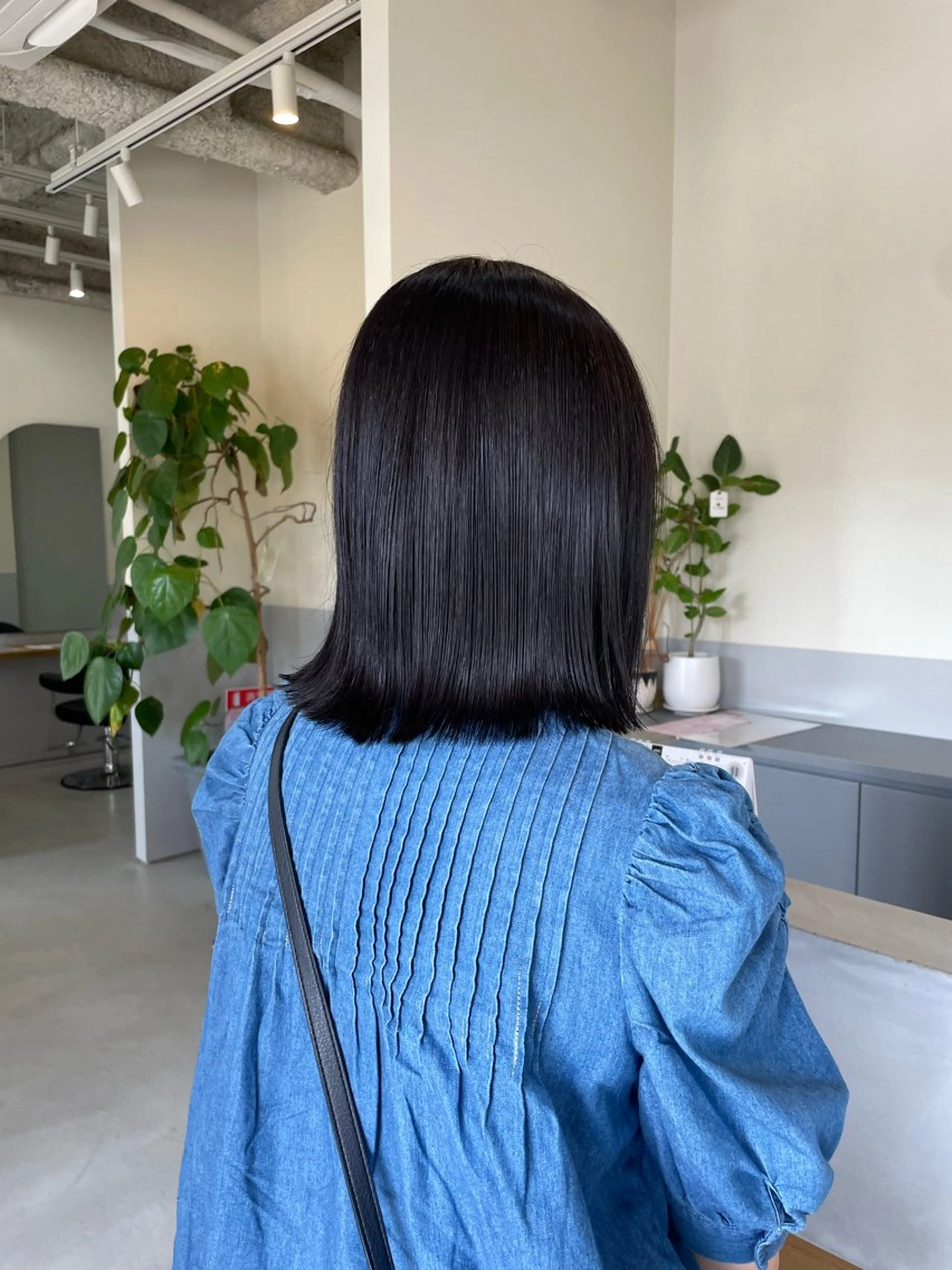 カラー basho ノエ.／カットモデルのヘアスタイル