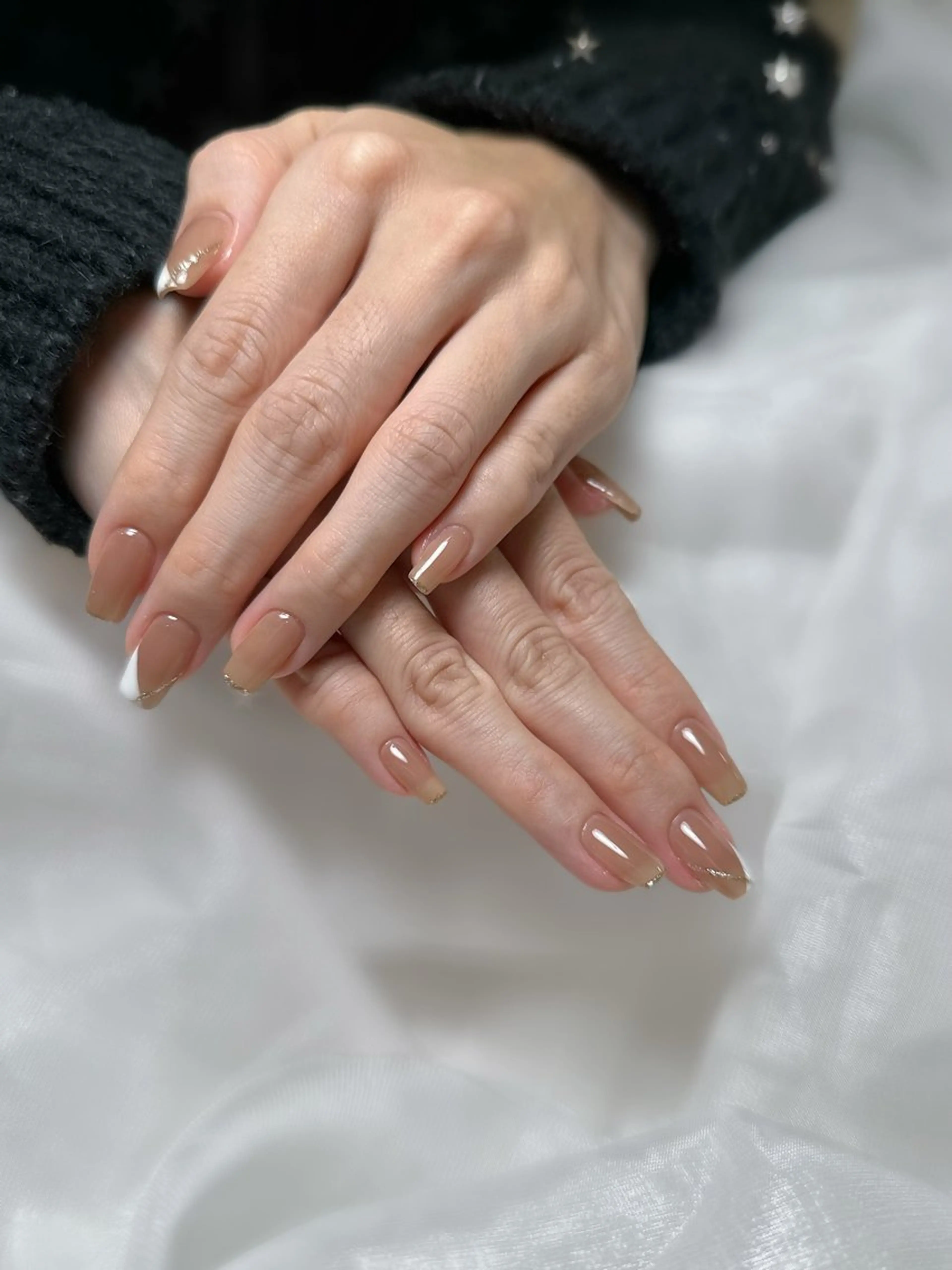 ネイル ハンドネイル Maggie nailクロのネイルデザイン