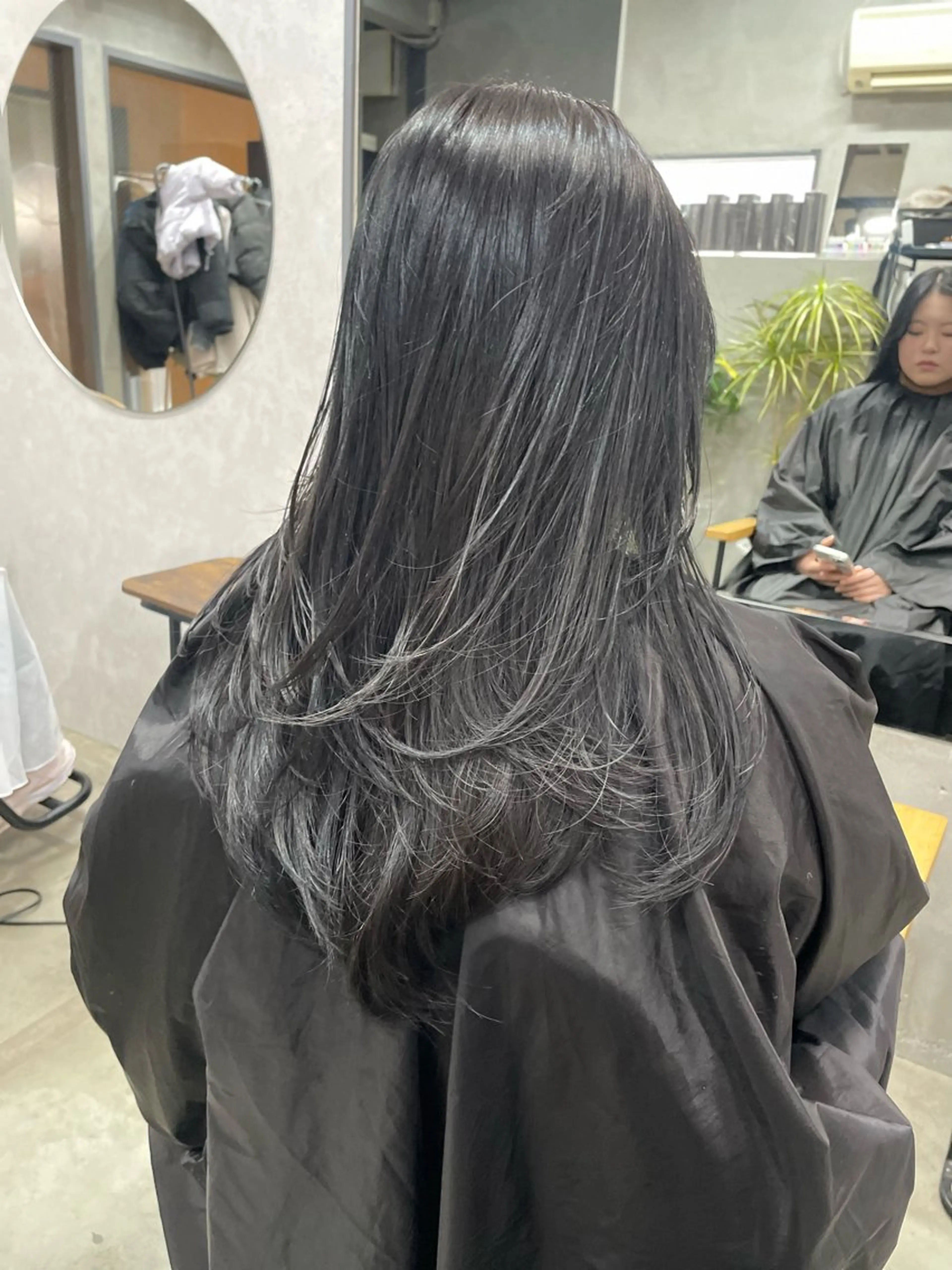 ロング カラー レイヤーカット AIRI layer cut hairのヘアスタイル