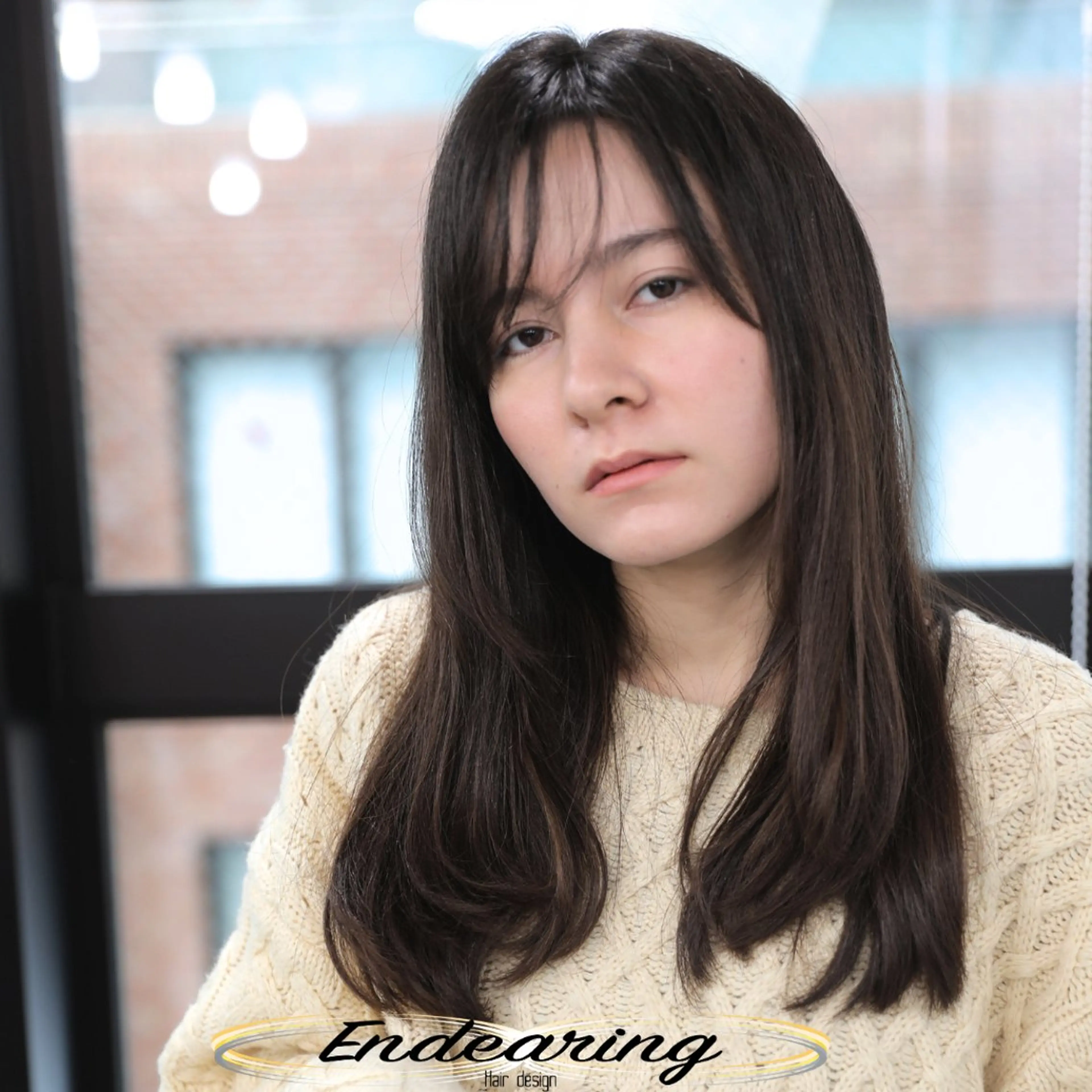 カラー ブラウンカラー 透明感カラー カット ヘアカラー Endearing 銀座/レイヤーカットのヘアスタイル