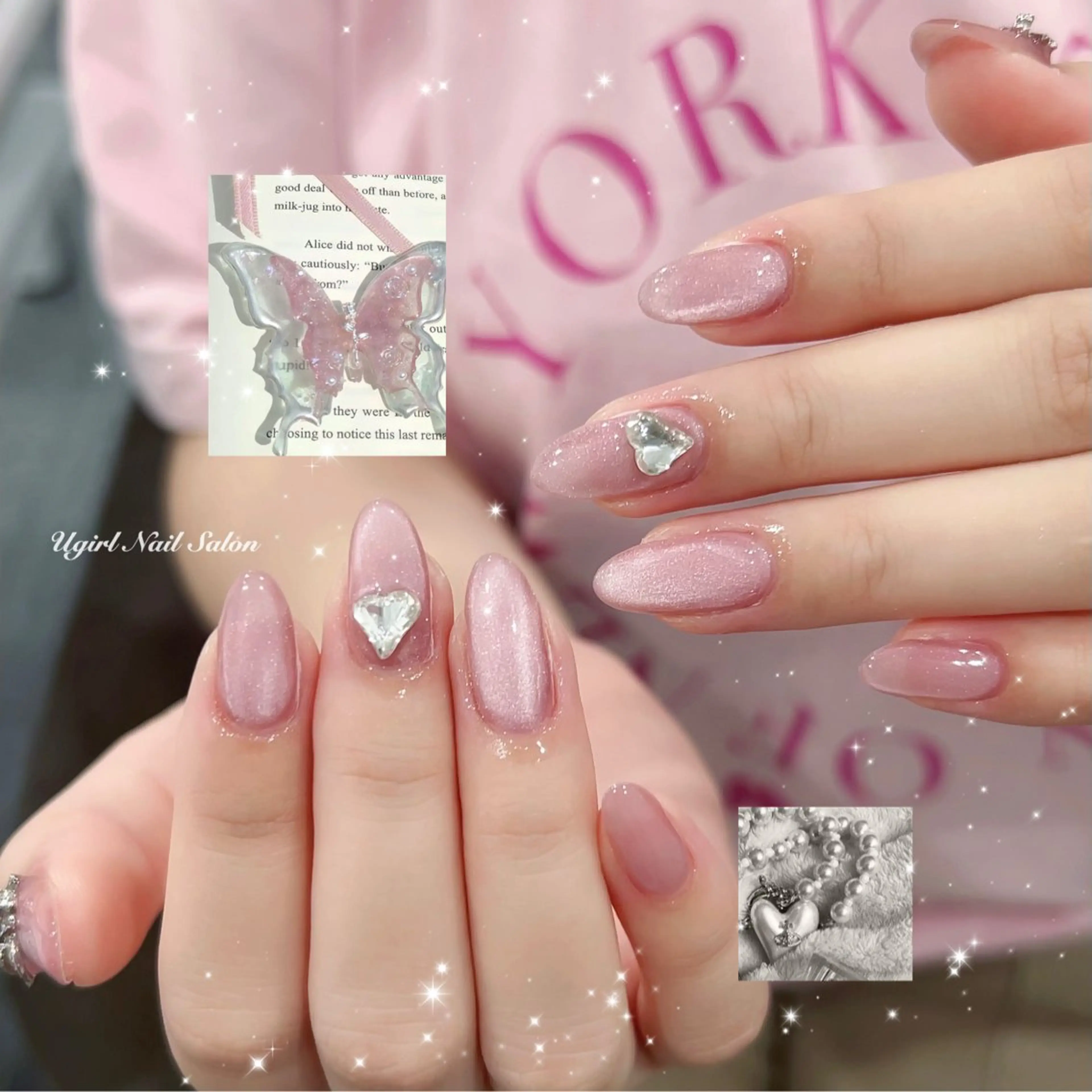 ネイル ハンドネイル 🪄Ugirl🎀 Midori🪽のネイルデザイン