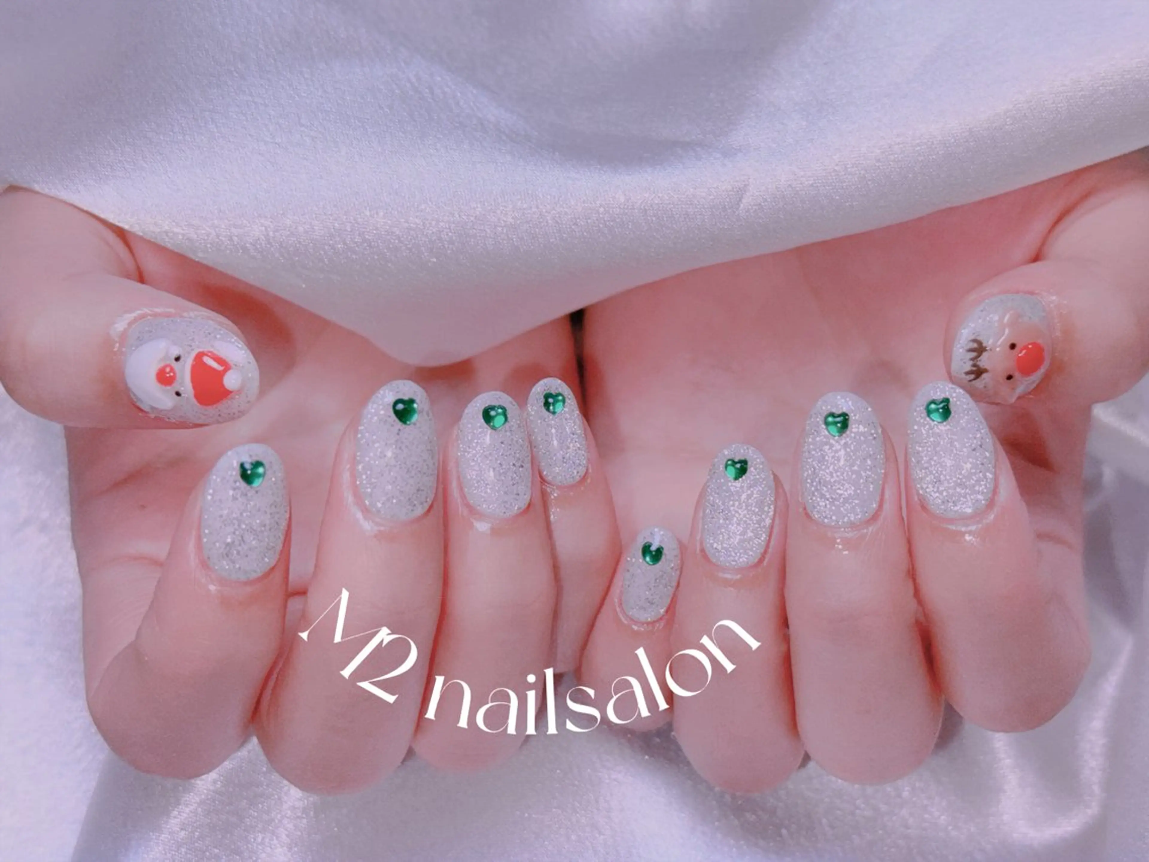 ネイル ハンドネイル 長さだし専門店 M2 rikaのネイルデザイン