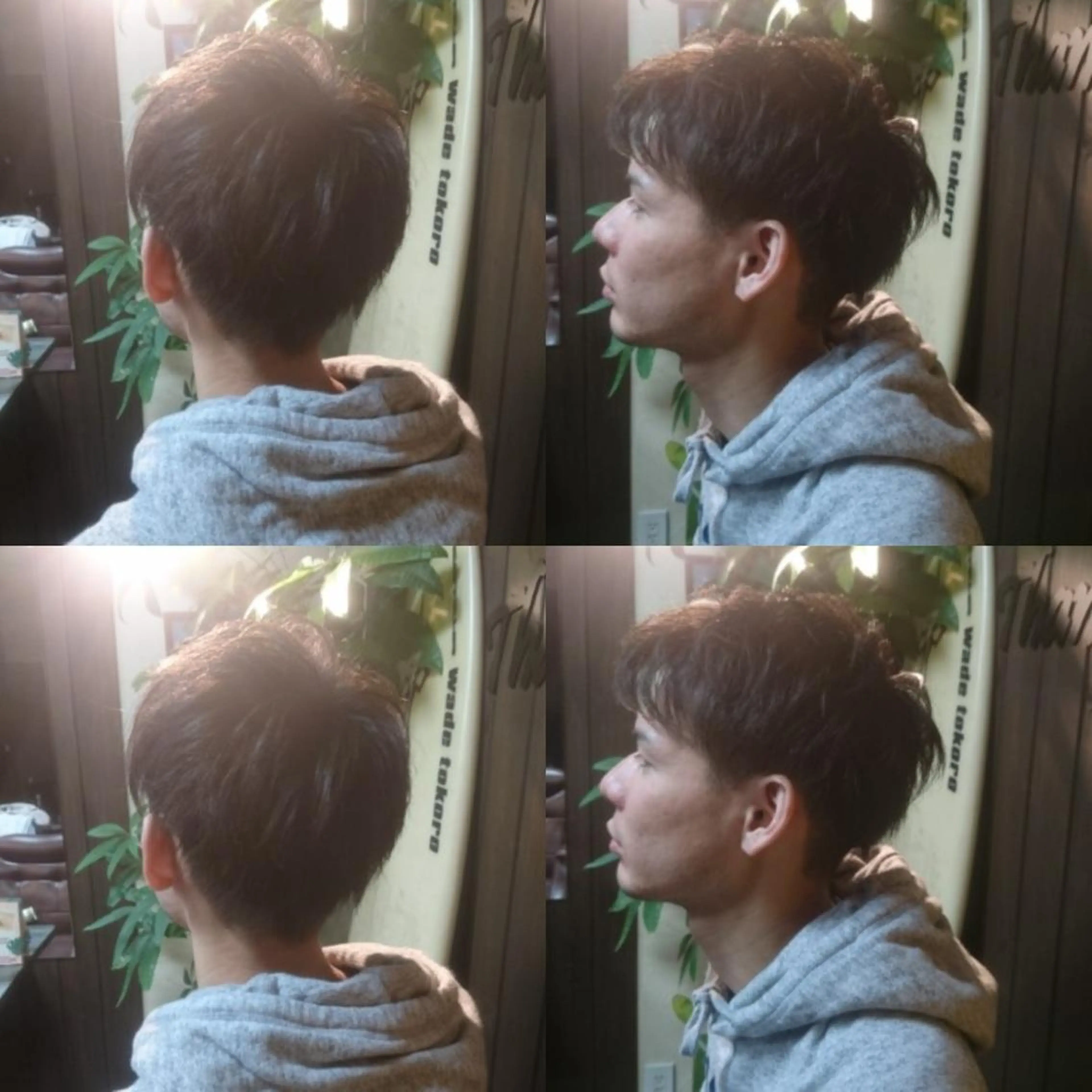 ショート メンズ ショートヘア カット サンフラット所属・岡林 選のヘアスタイル