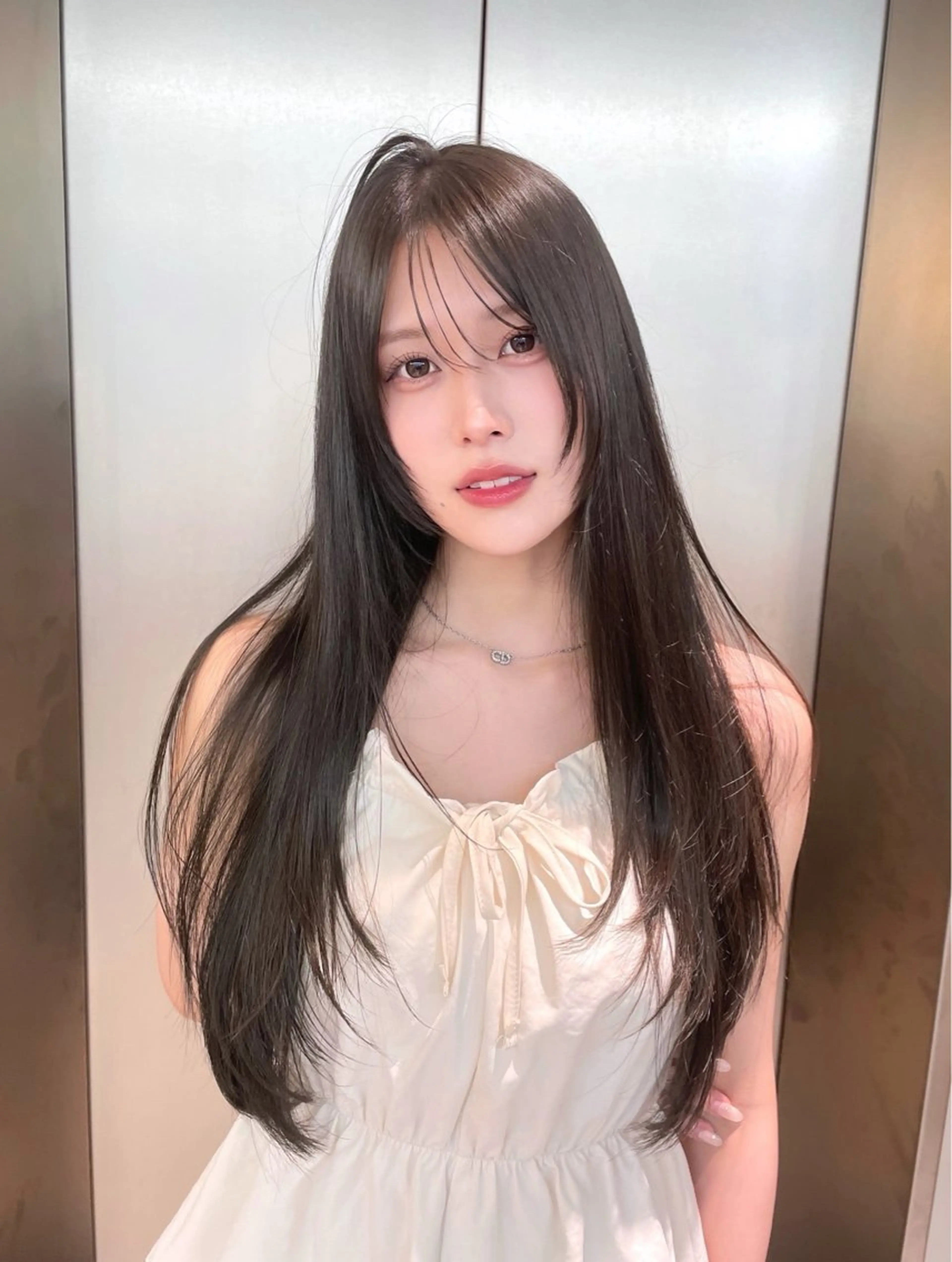 【当日予約限定割】前髪顔周りカット＋ワンカラー＋クイックトリートメント(全体カット＋1000円)の写真