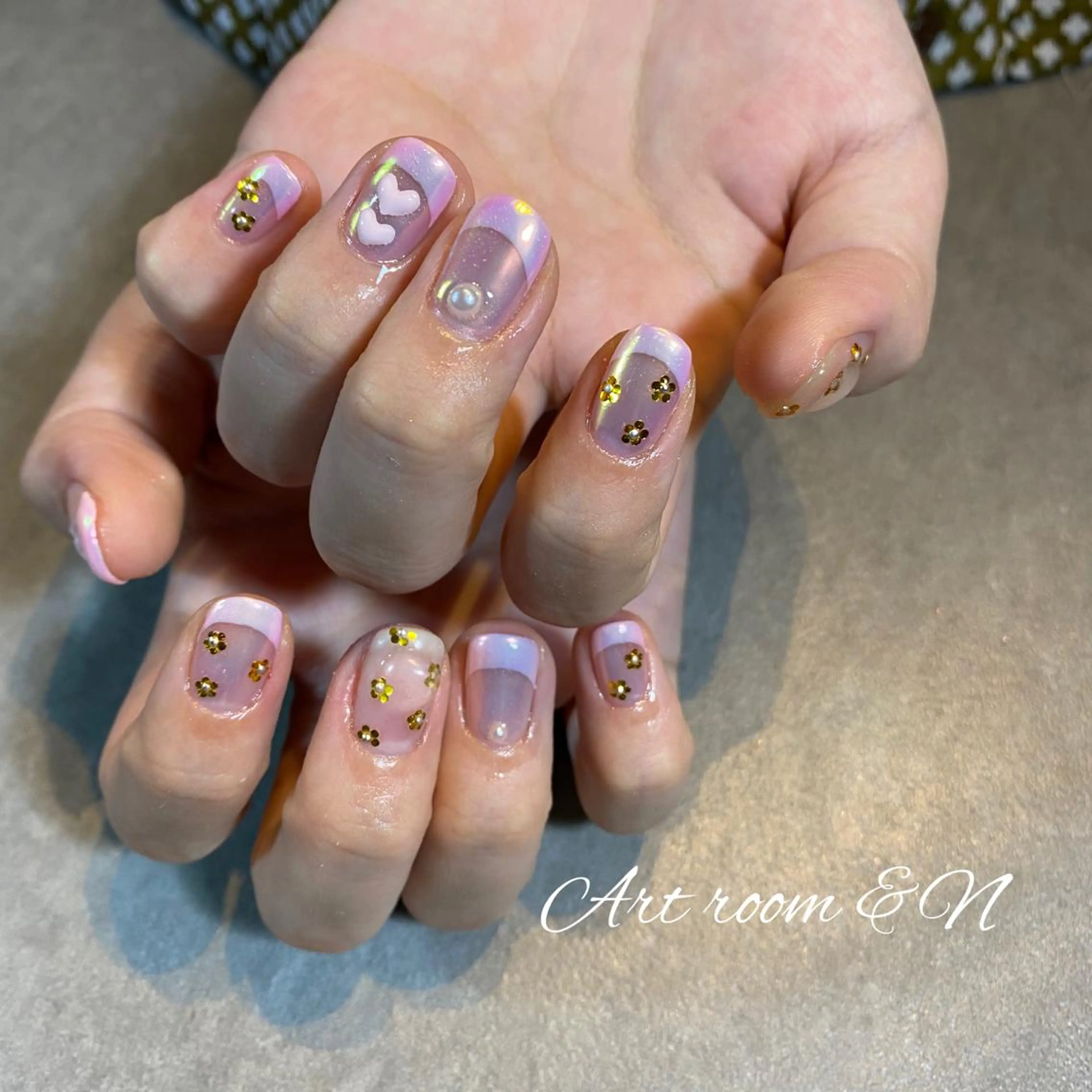 ネイル リラクゼーション &Nのネイルデザイン